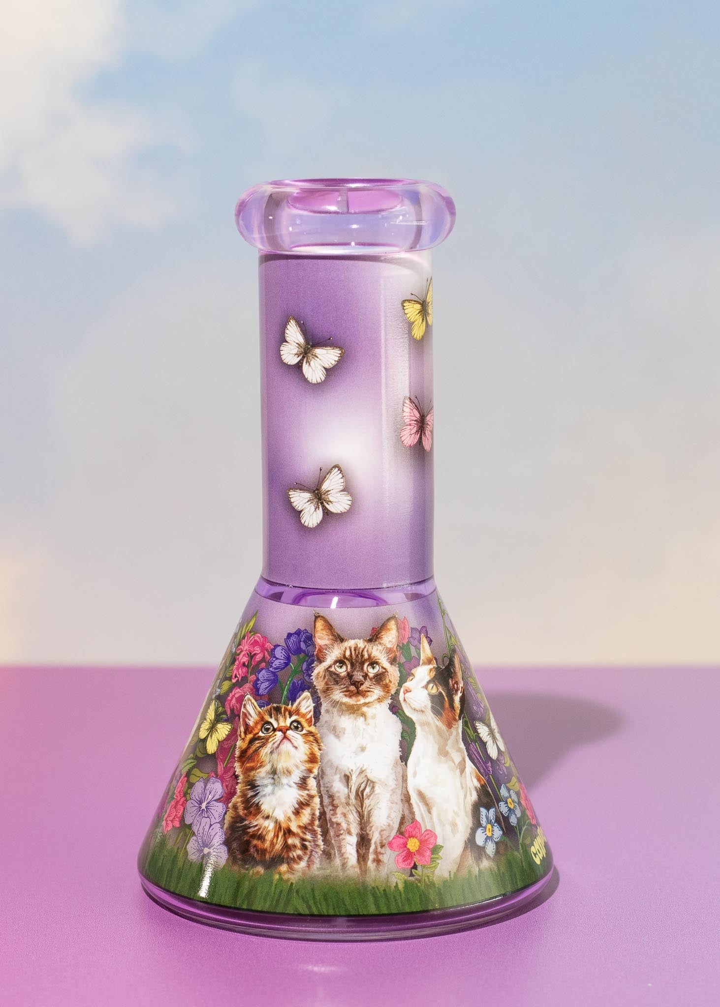 CAT GARDEN BONG 6"