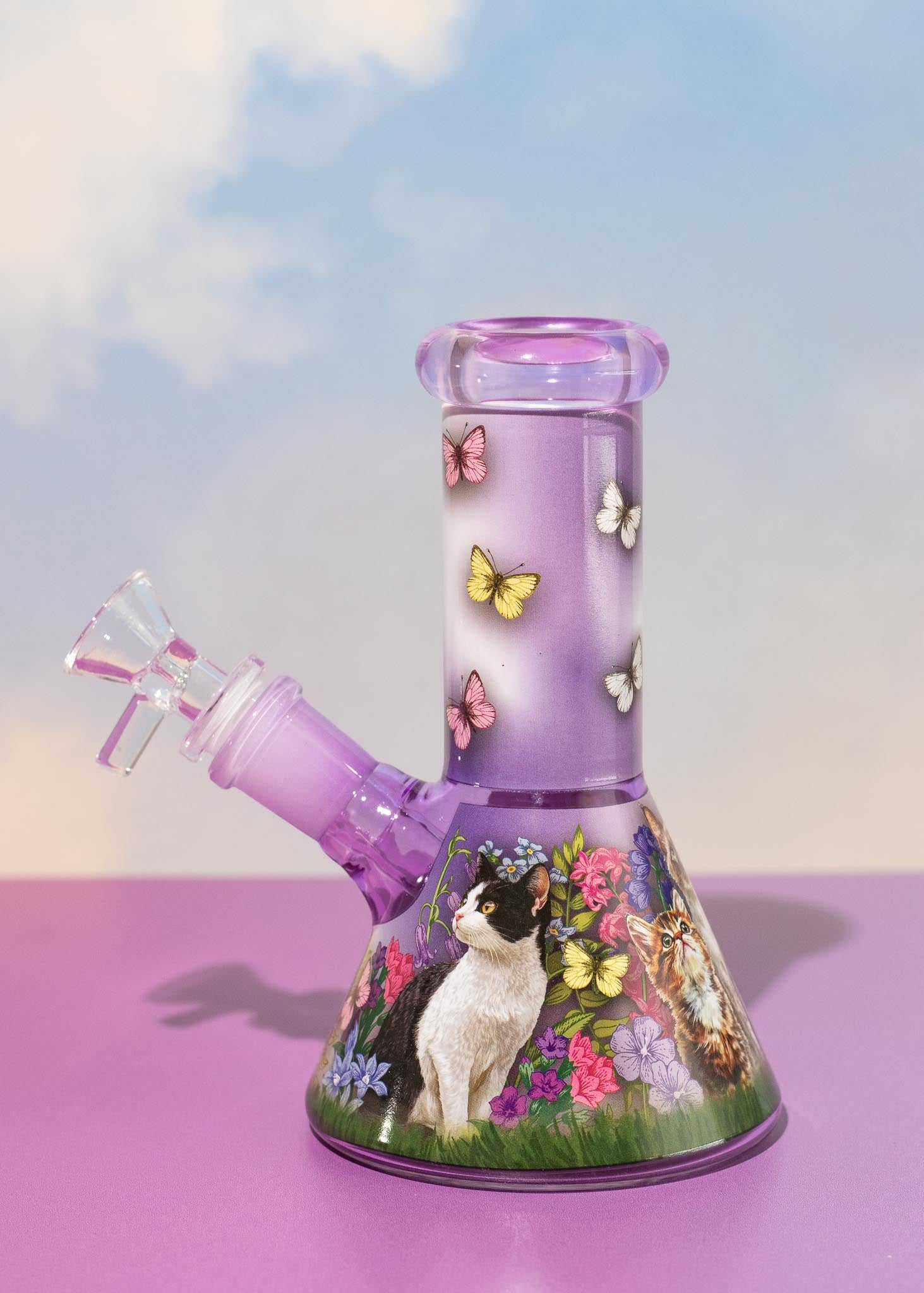 CAT GARDEN BONG 6"