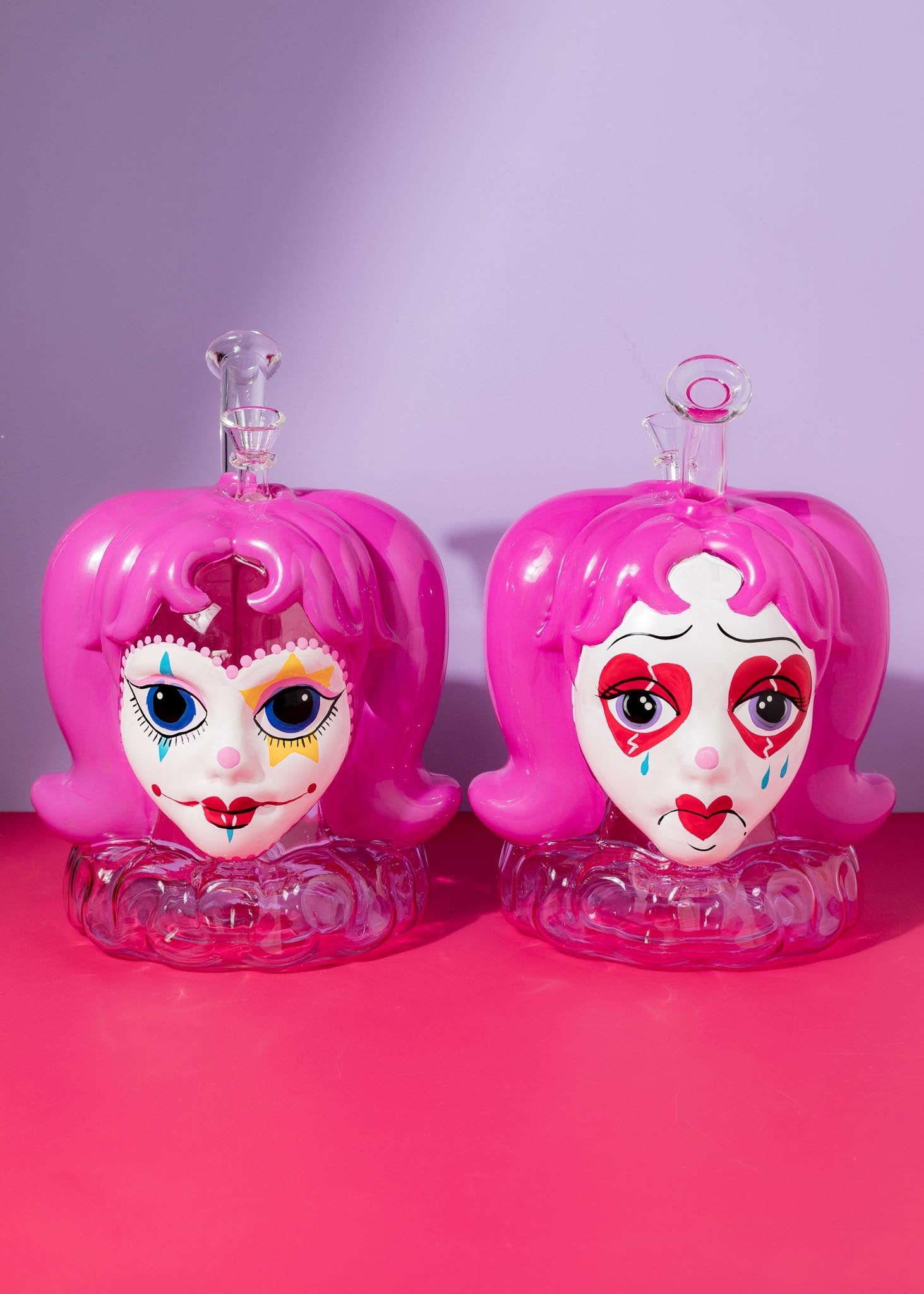 TWO FACED CLOWN BONG