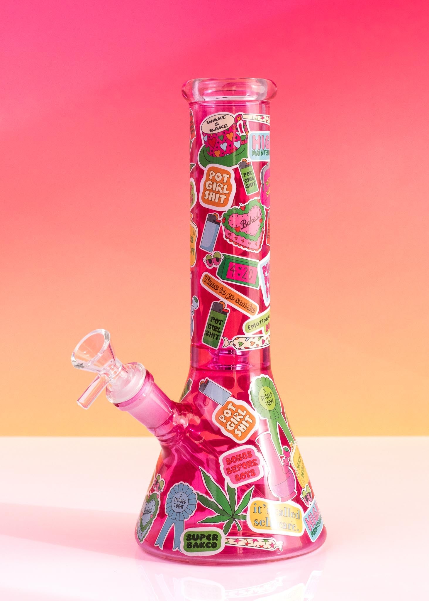 GARDENING GIRLIE BONG 10”