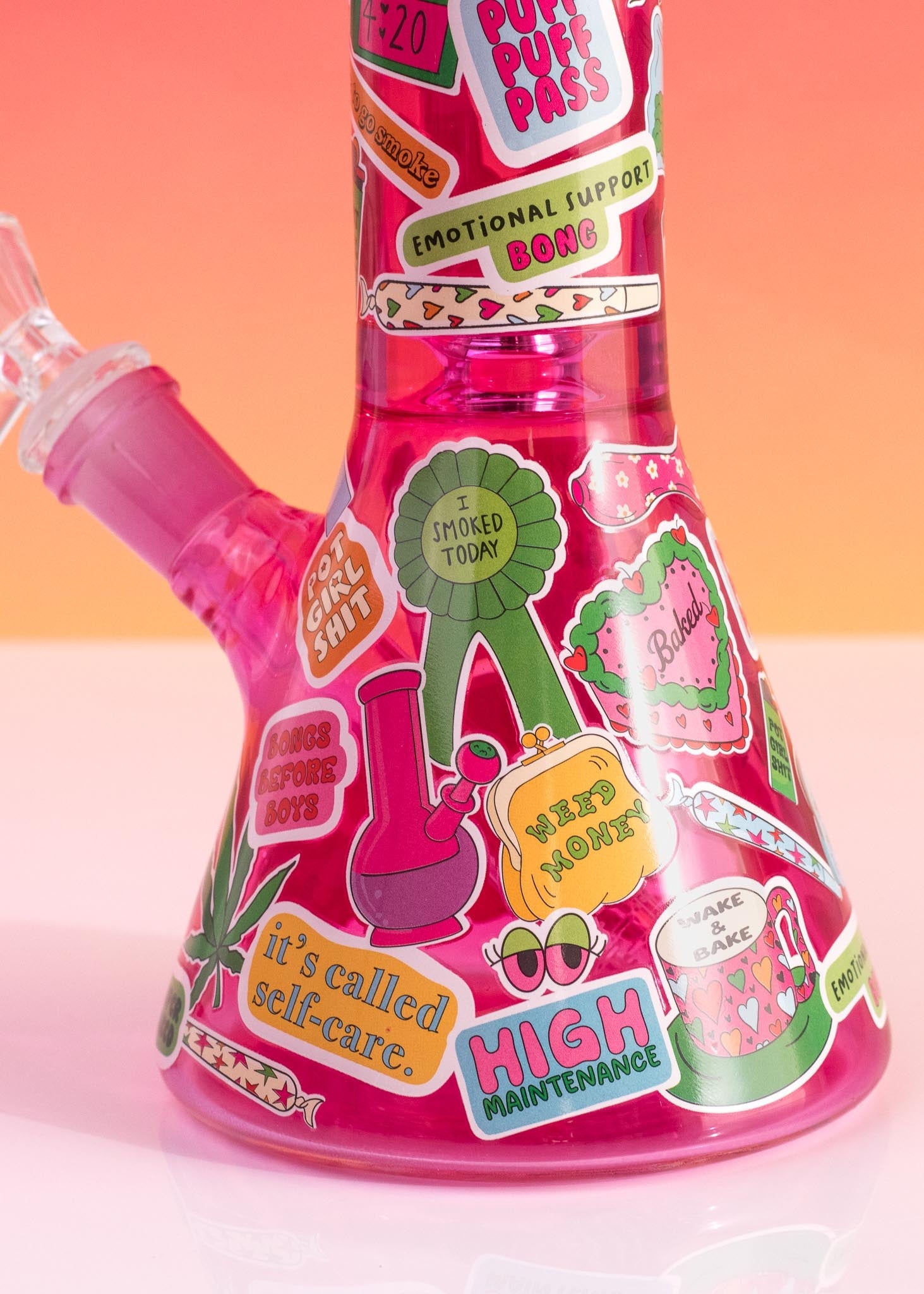 GARDENING GIRLIE BONG 10”