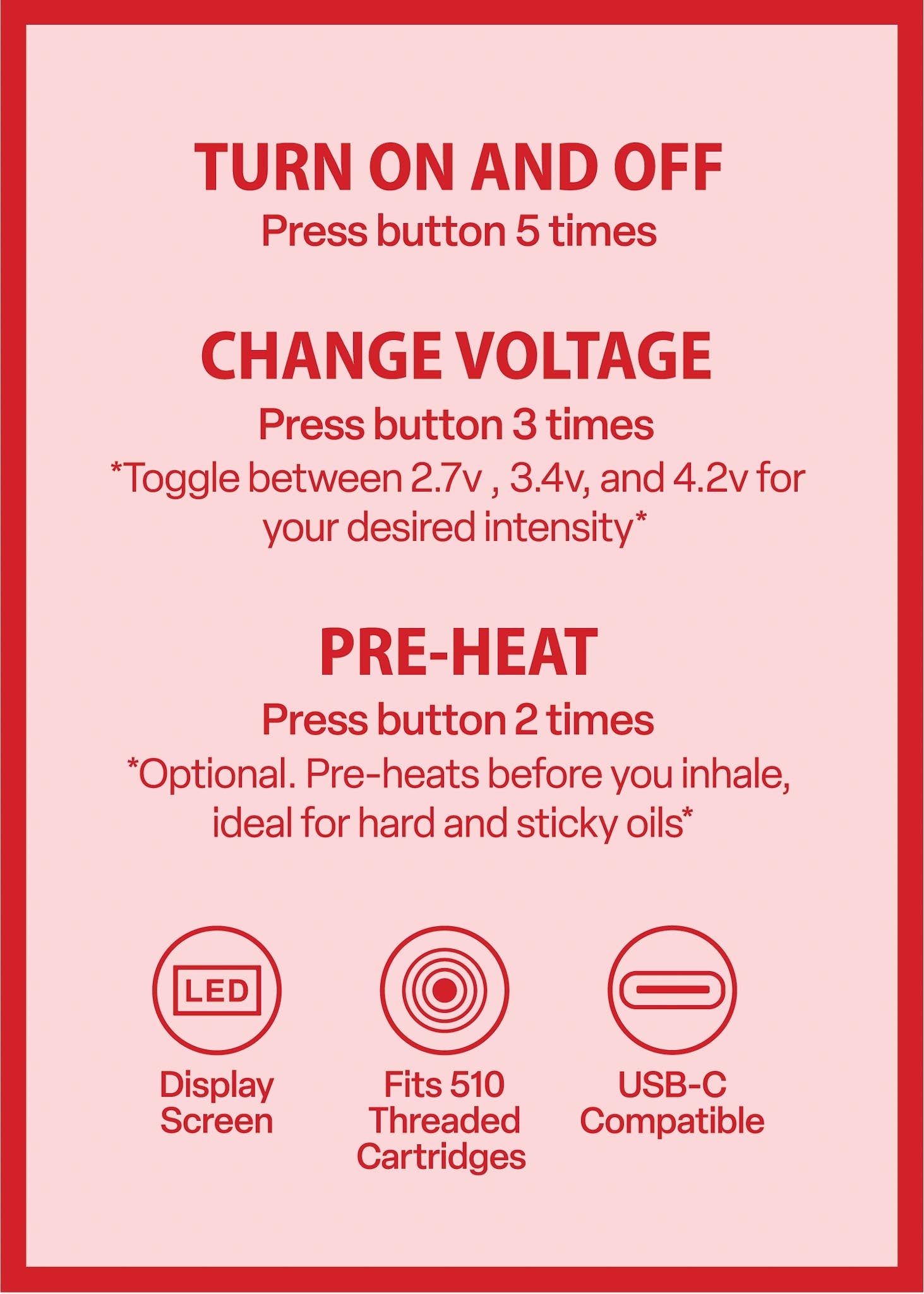 CHERRY PEN BATTERY