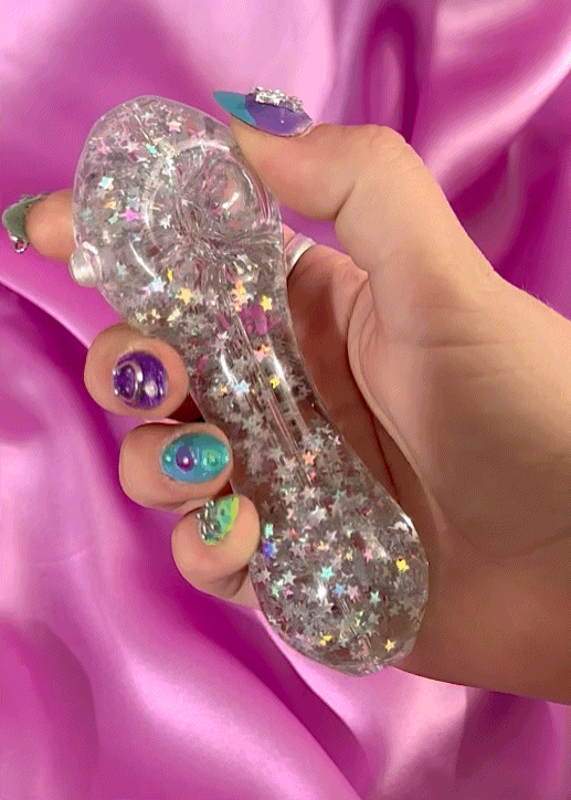 FREEZABLE STAR GLITTER PIPE