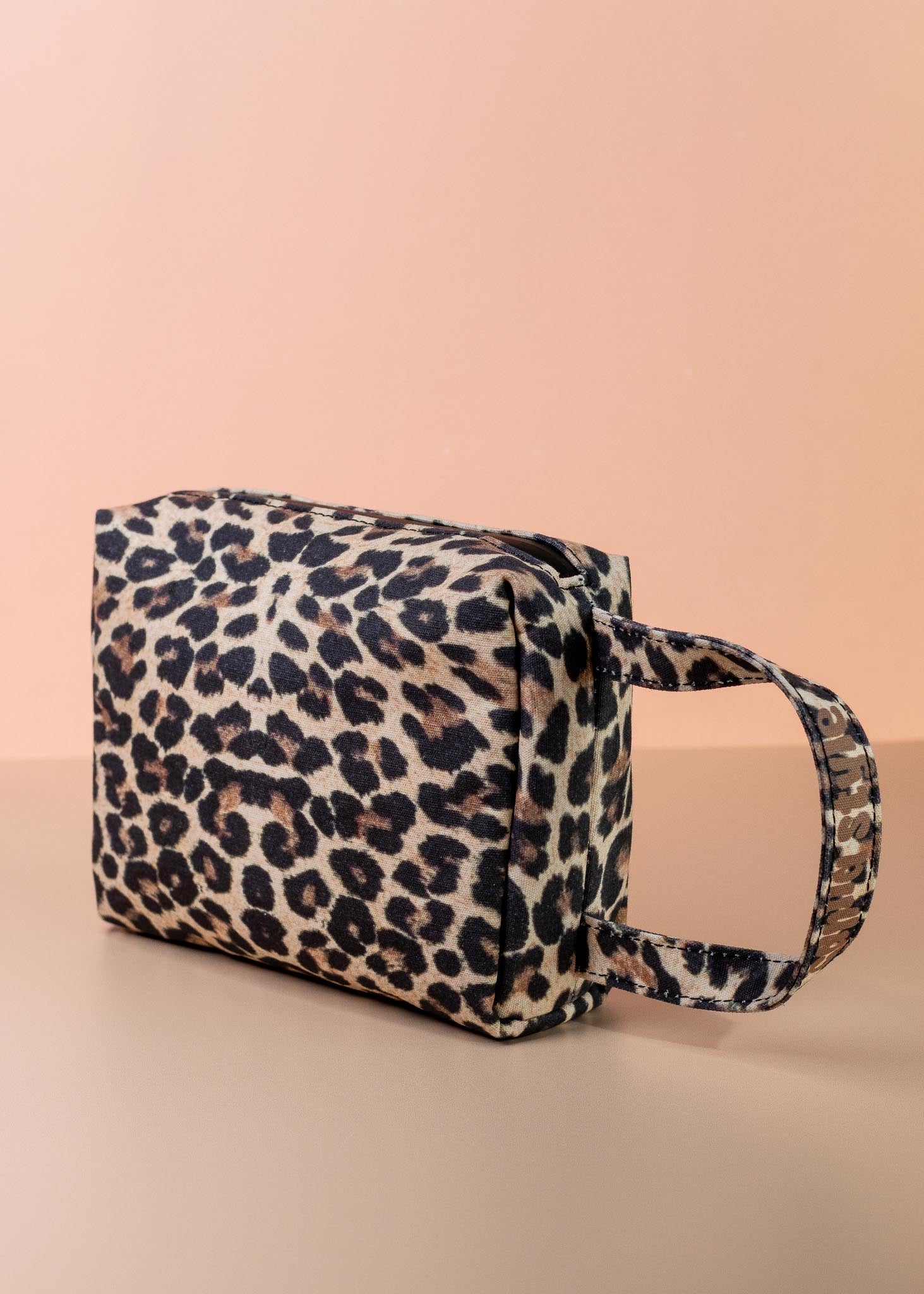 leopard print odor proof bag