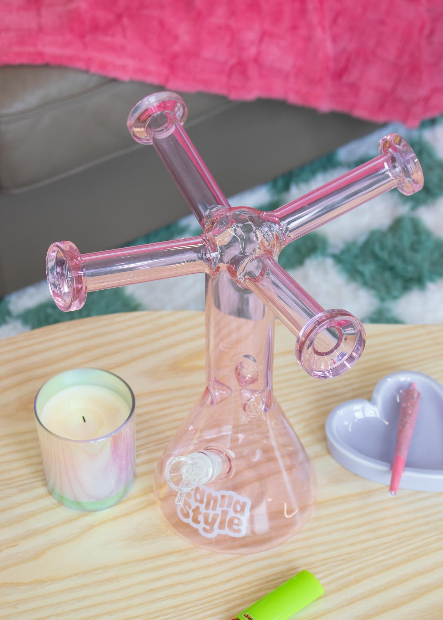 HUNGRY HUNGRY HIPPOS BONG -PINK