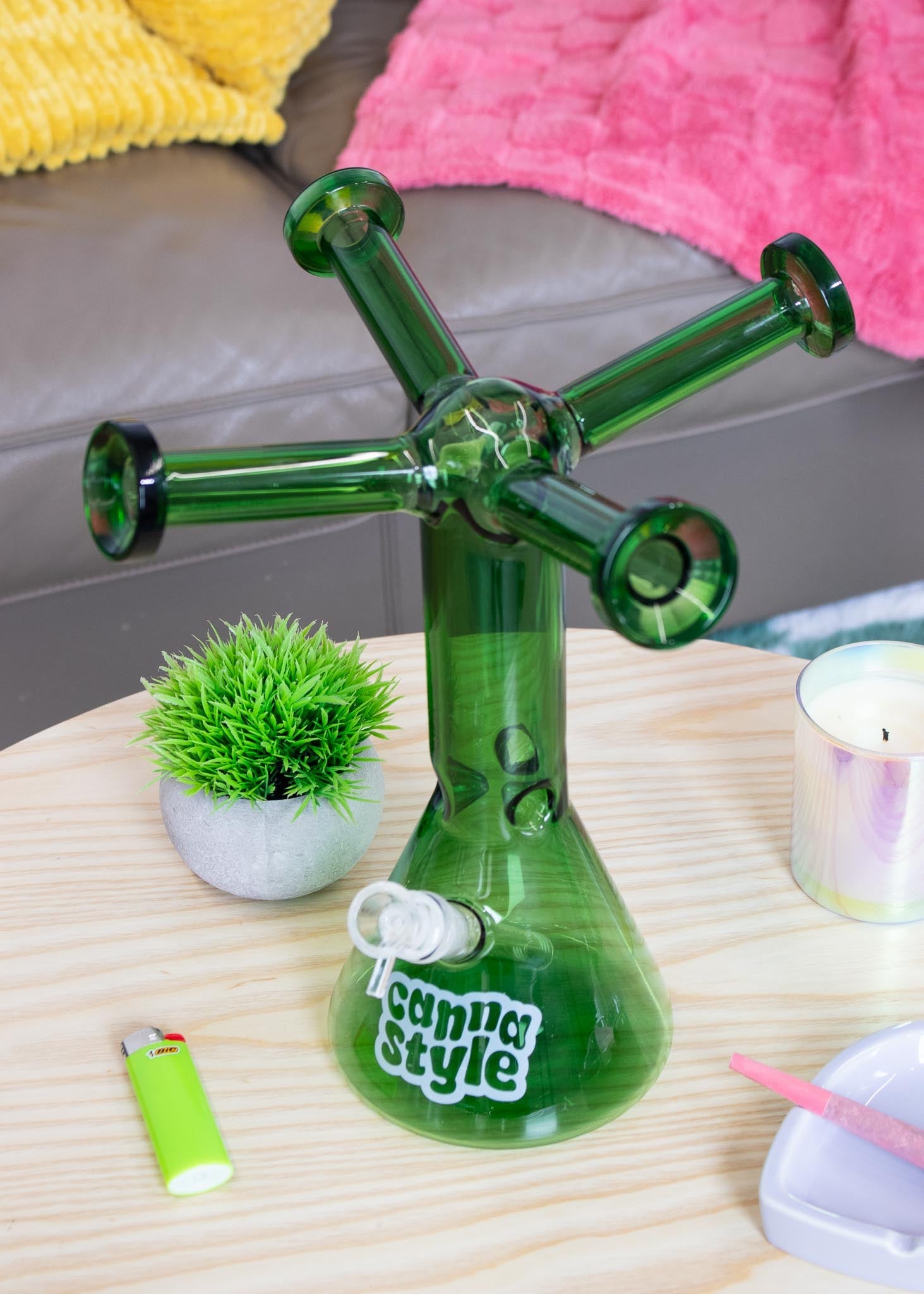 HUNGRY HUNGRY HIPPOS BONG - GREEN
