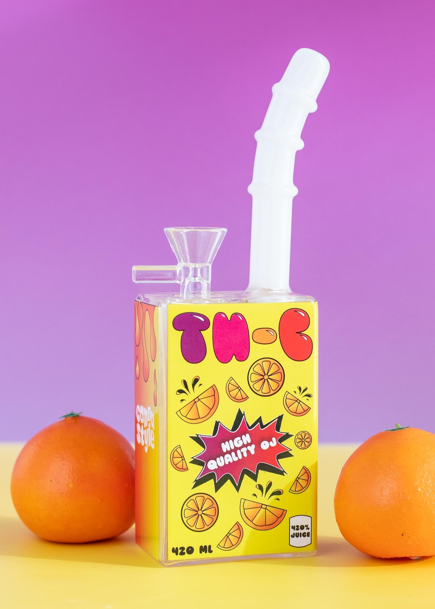 orange juice box bong