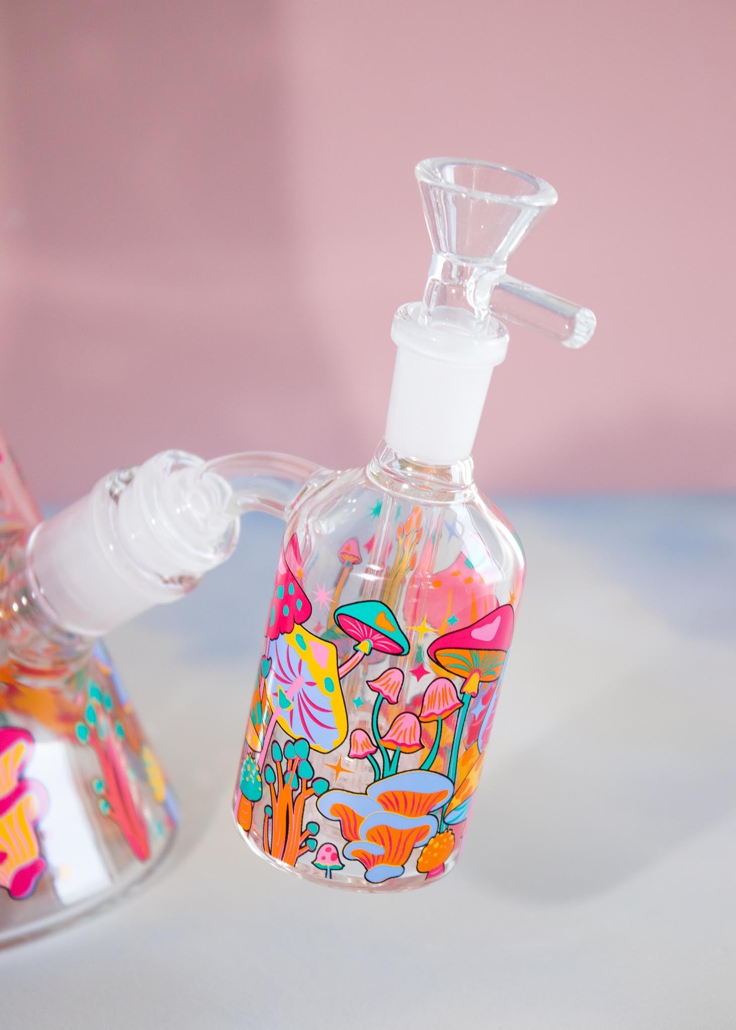 colorful mushroom ash catcher