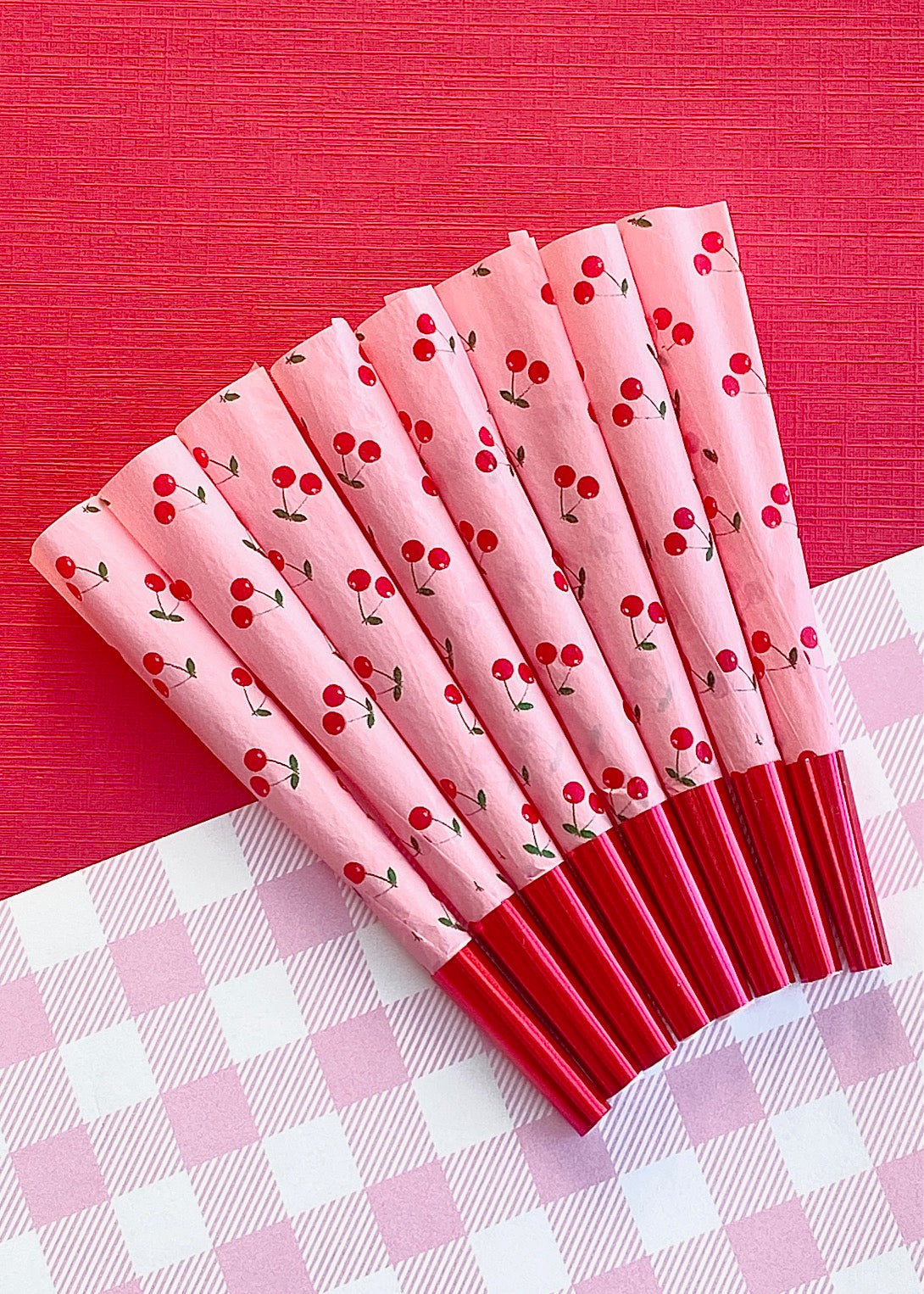 PINK CHERRY CONES (50-pack)