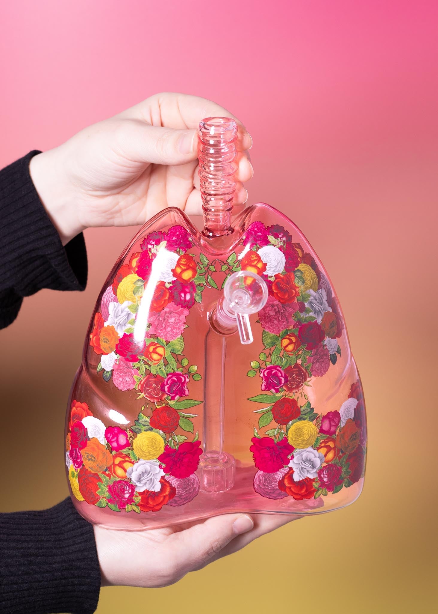 FLORAL LUNG BONG