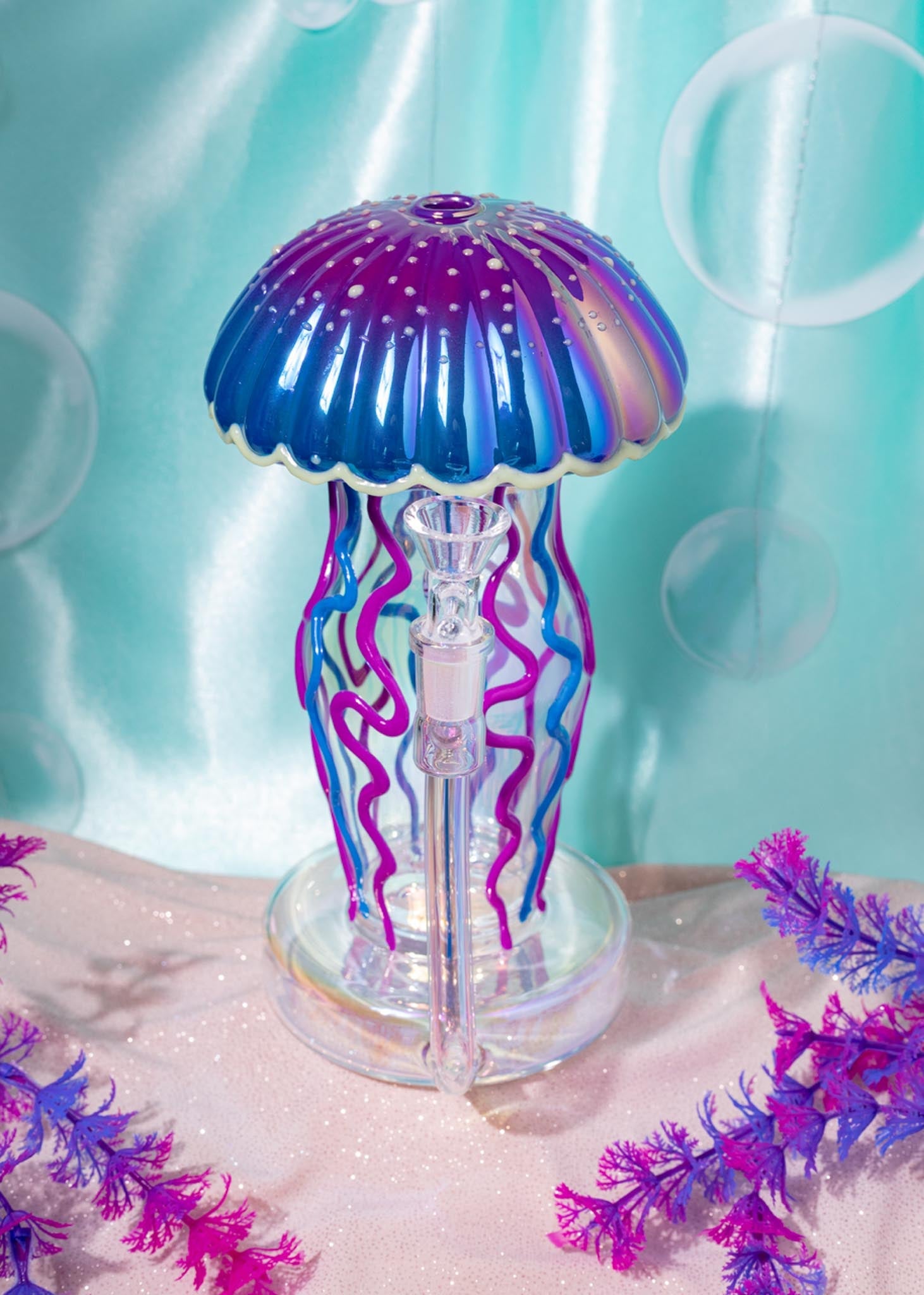 IRIDESCENT JELLYFISH BONG