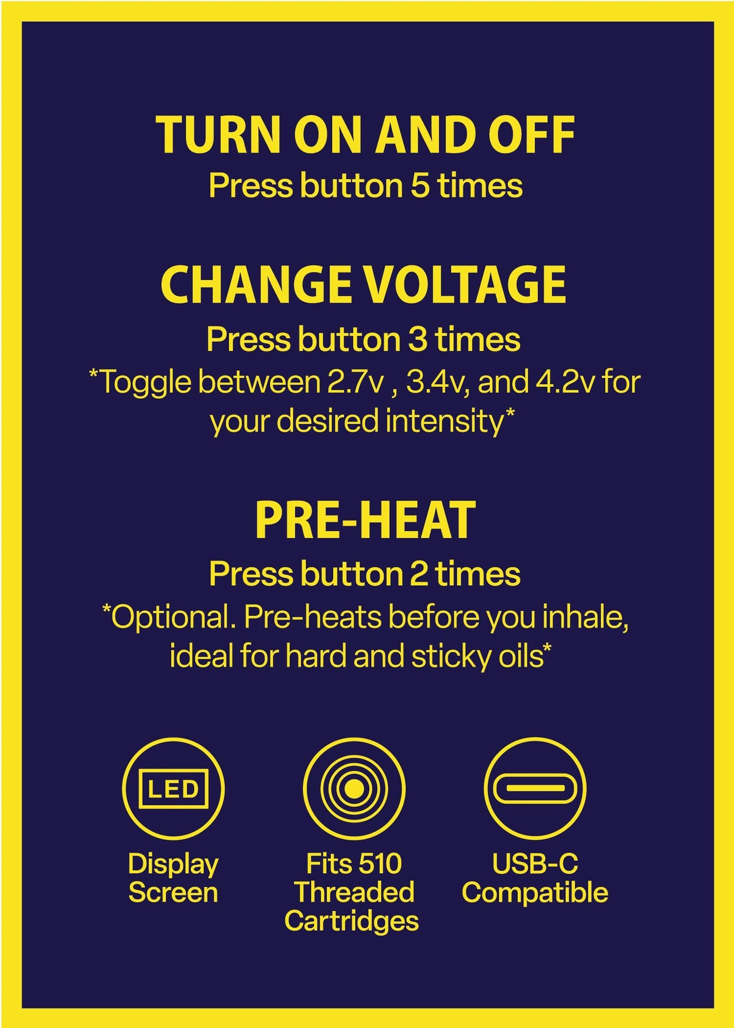 CELESTIAL 510 PEN BATTERY INSTRUCTIONS