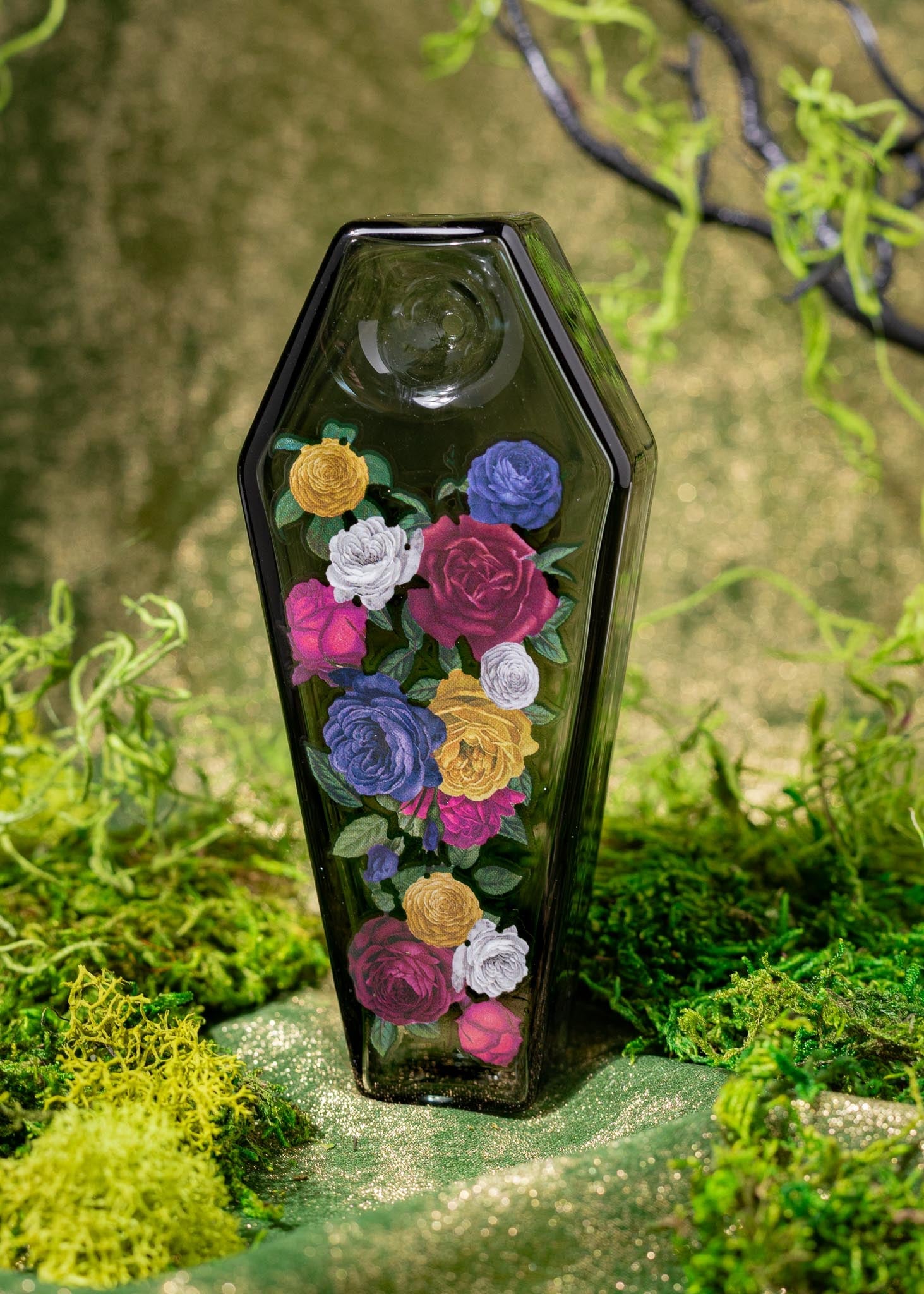 FLORAL COFFIN PIPE