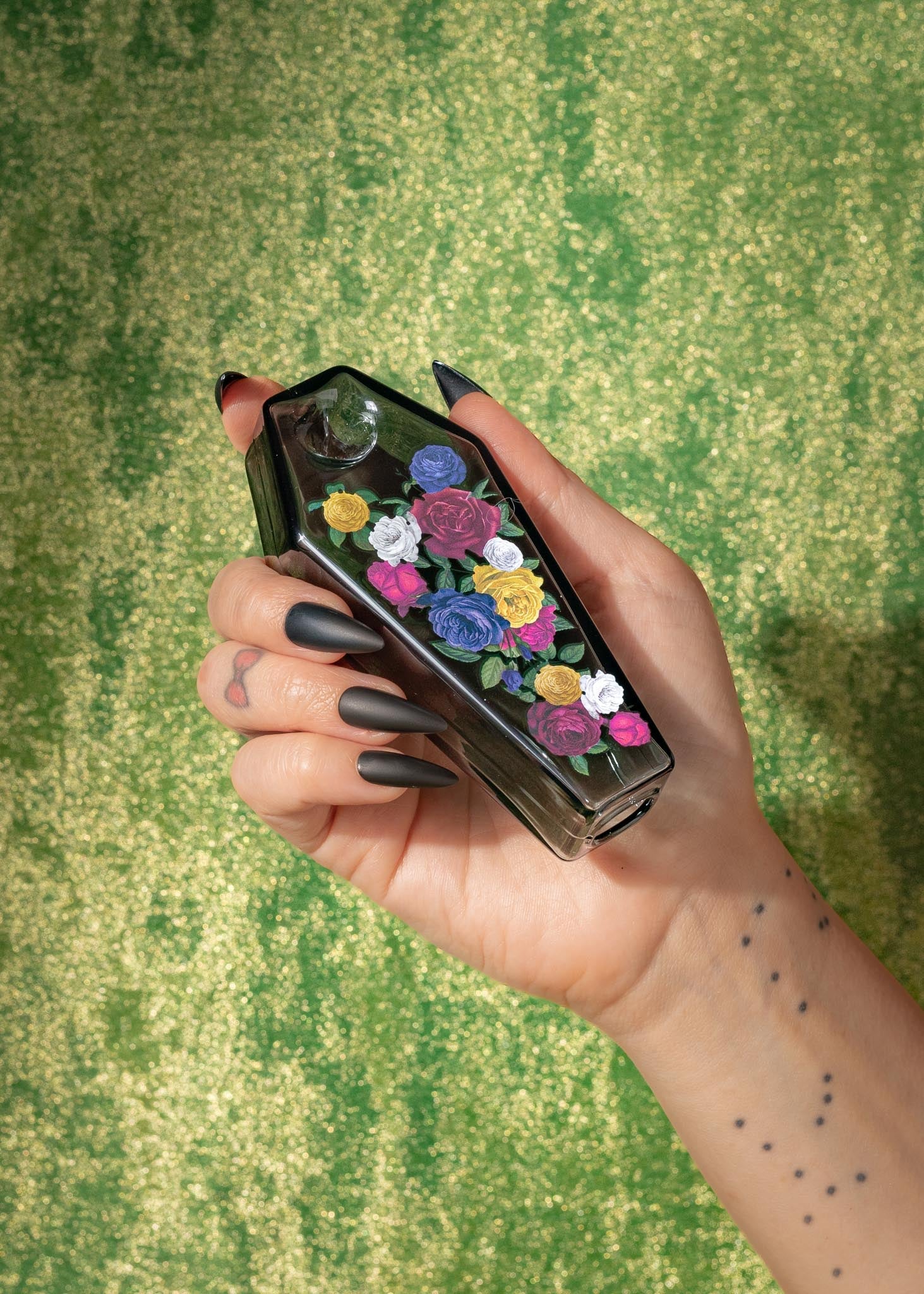 FLORAL COFFIN PIPE