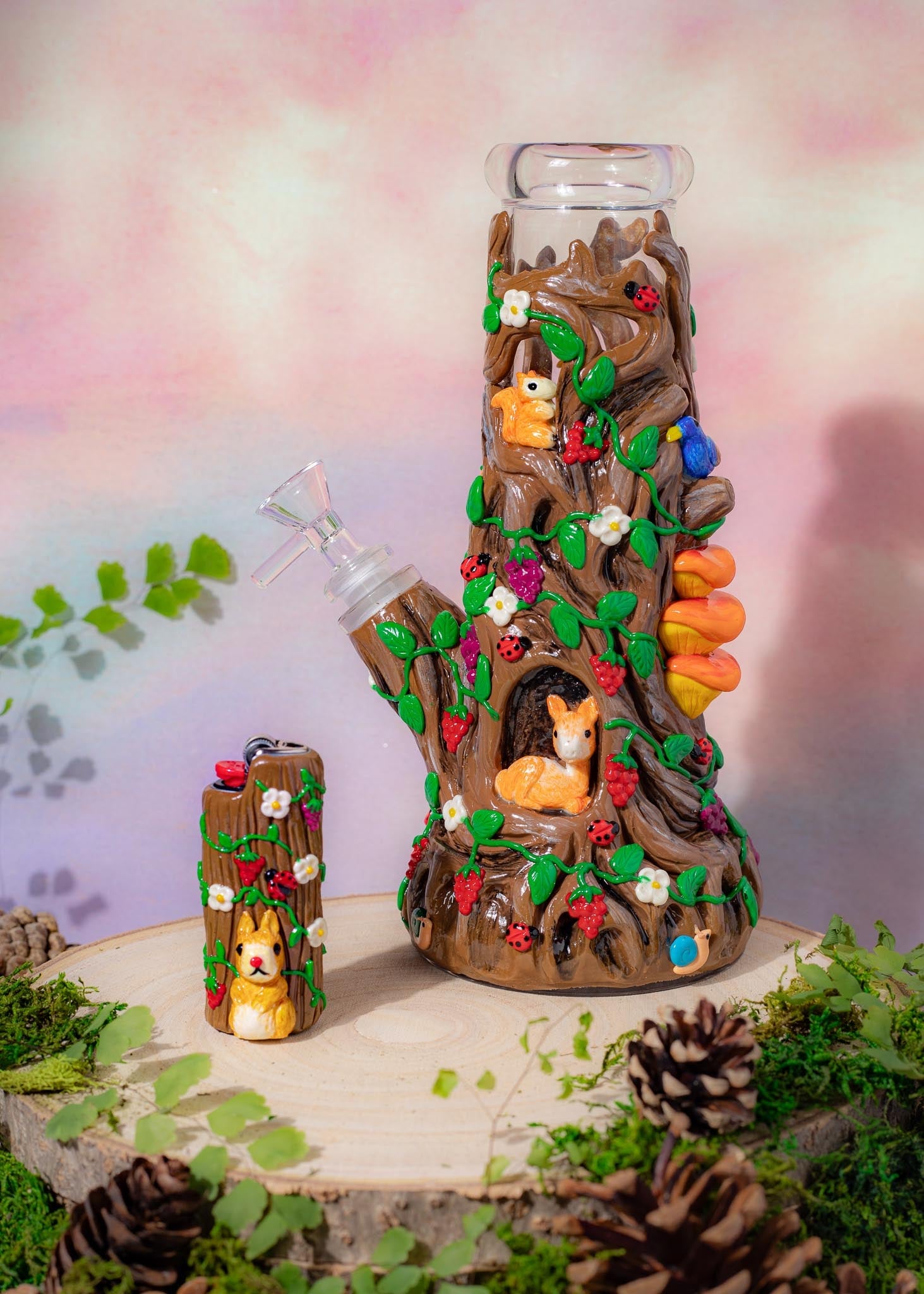 WOODLAND CREATURES BONG