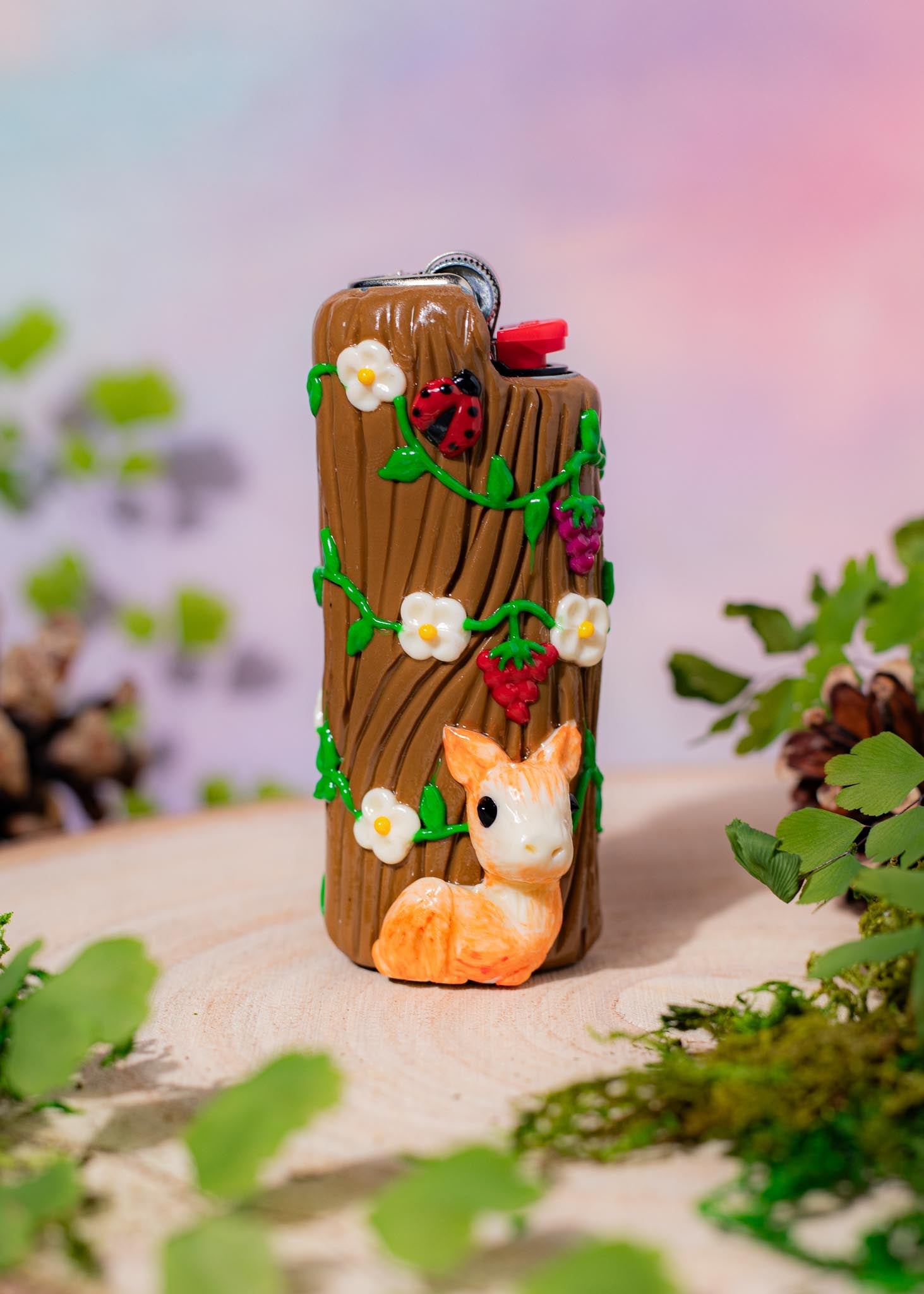 WOODLAND CREATURES LIGHTER CASE