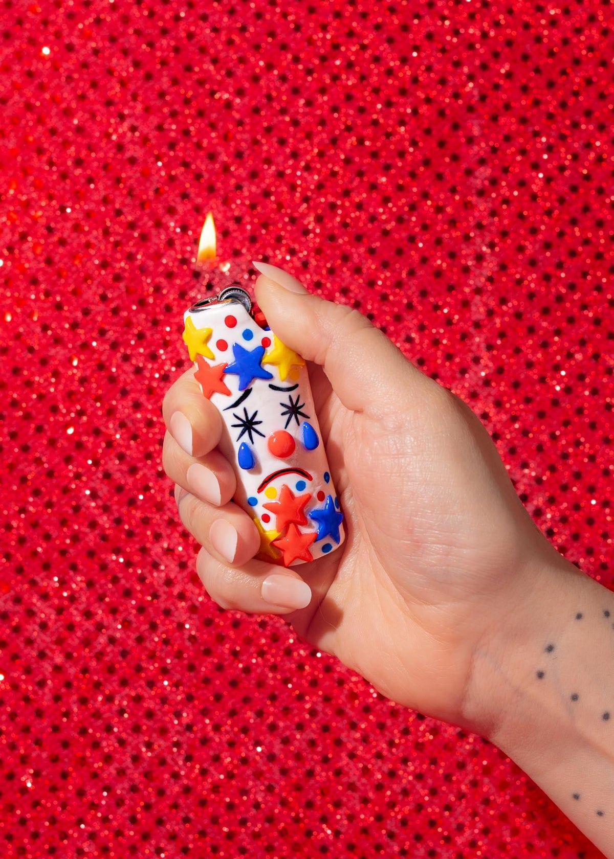 CLOWN BIC LIGHTER CASE