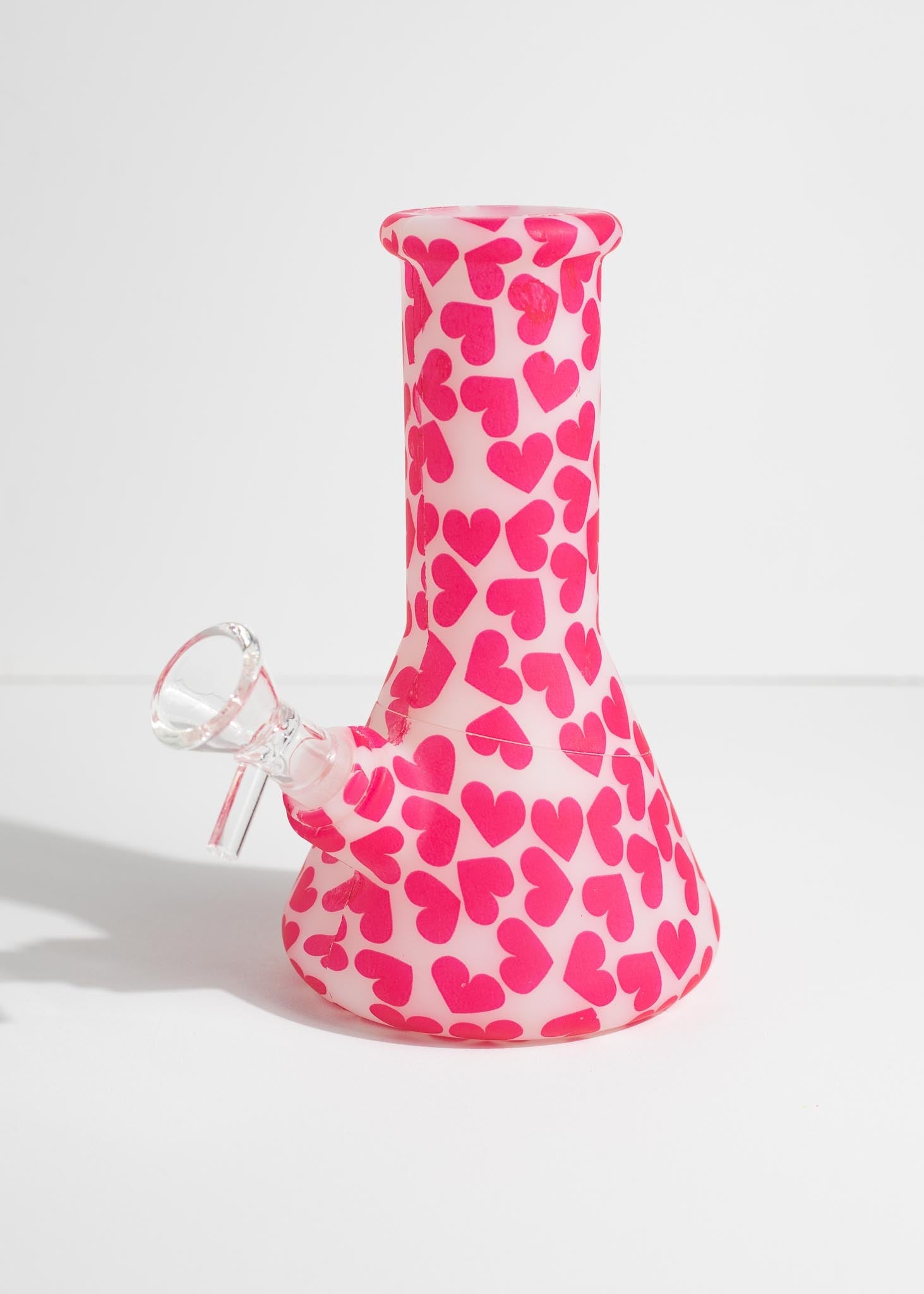 mini heart unbreakable bong
