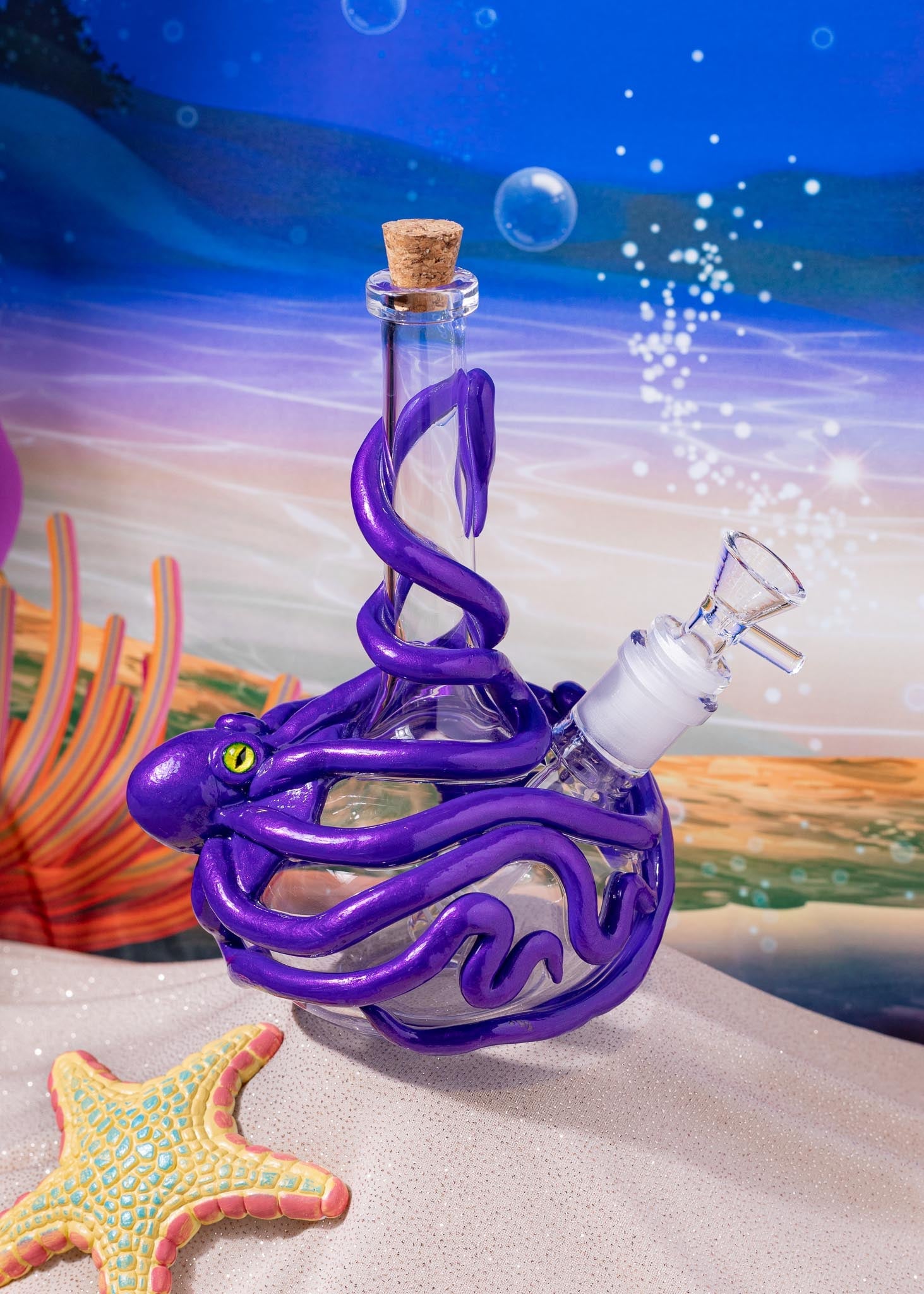 OCTOPUS BOTTLE BONG