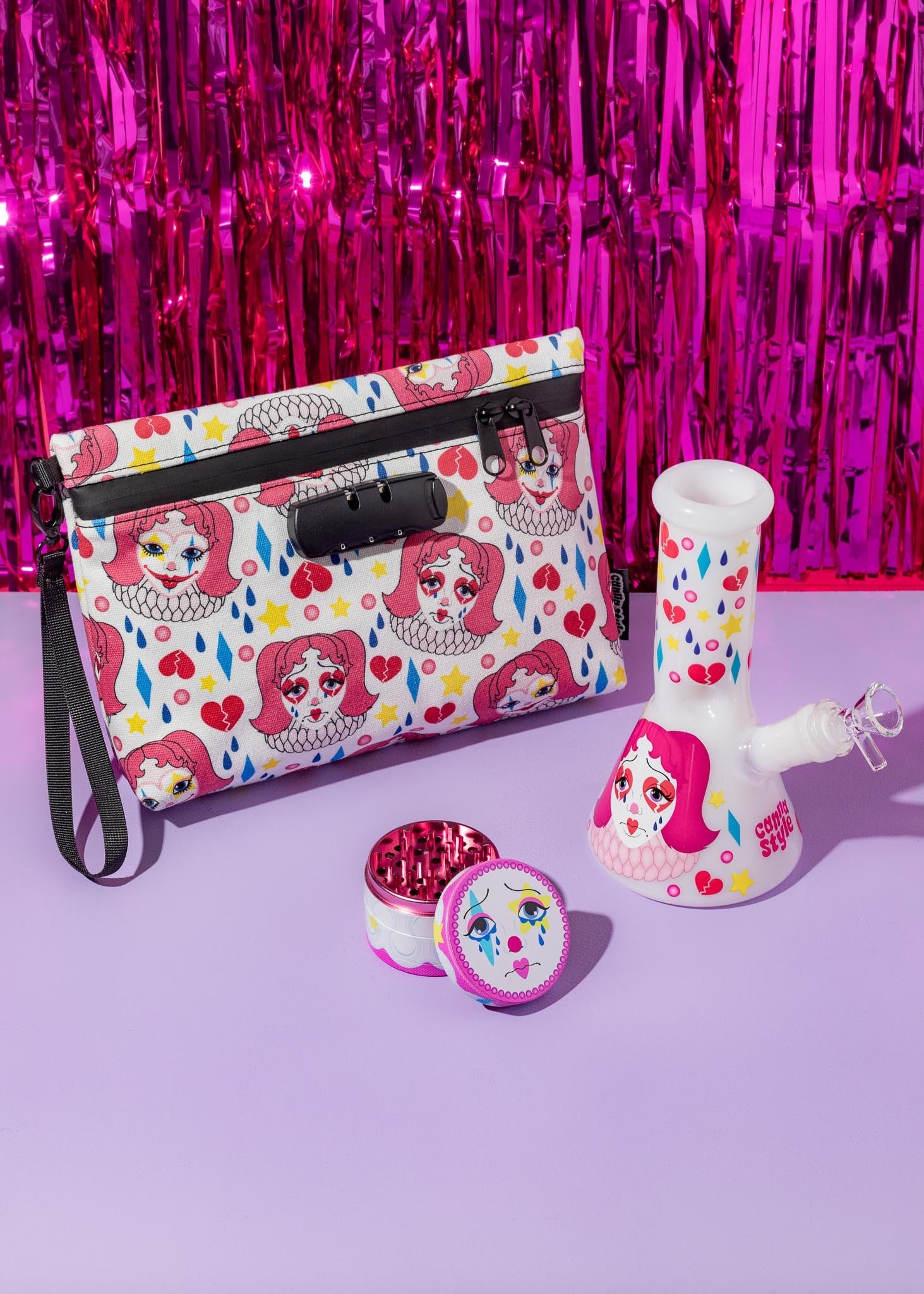 CLOWN GIRL ODOR PROOF BAG