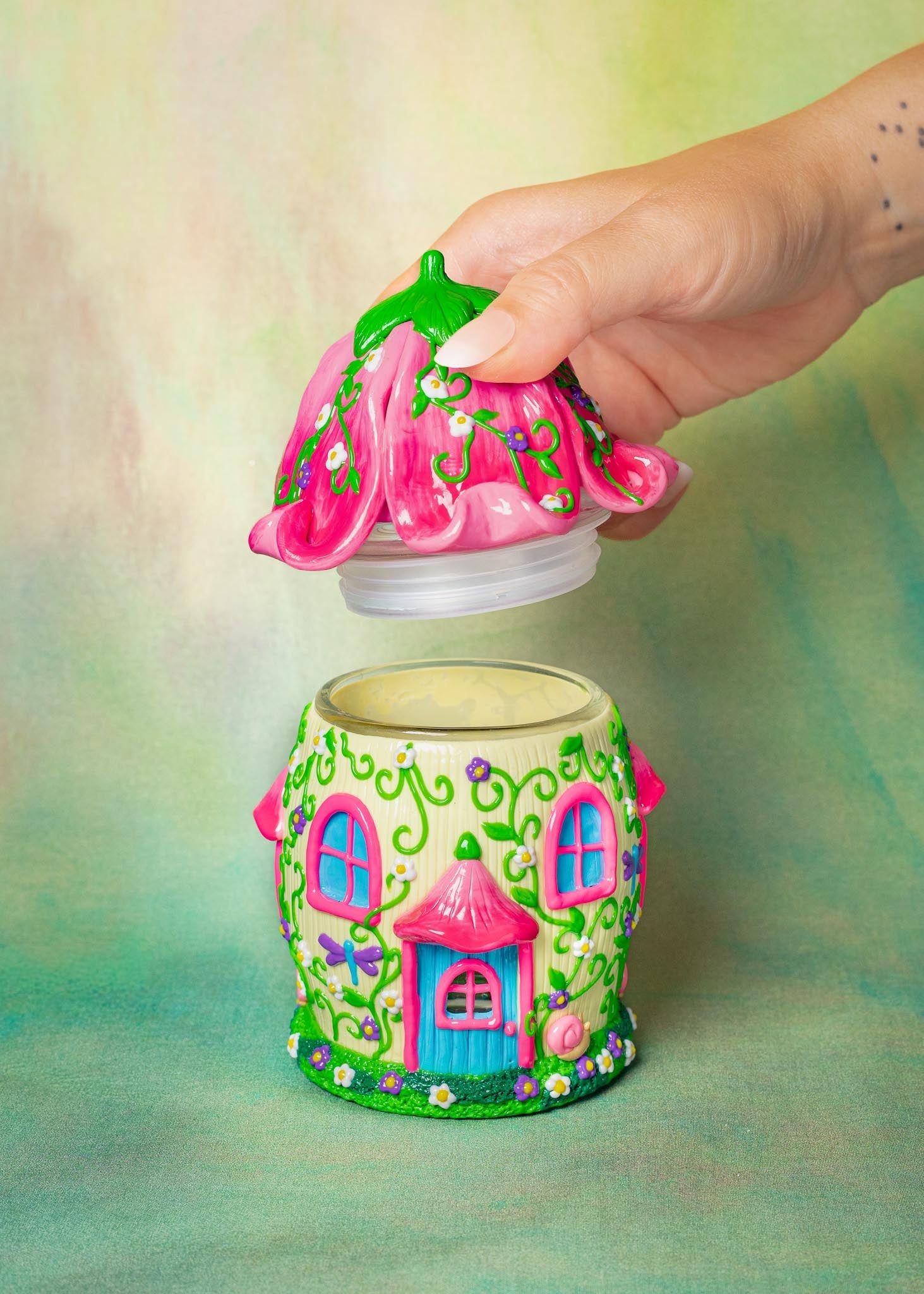 FAIRY HOUSE STASH JAR