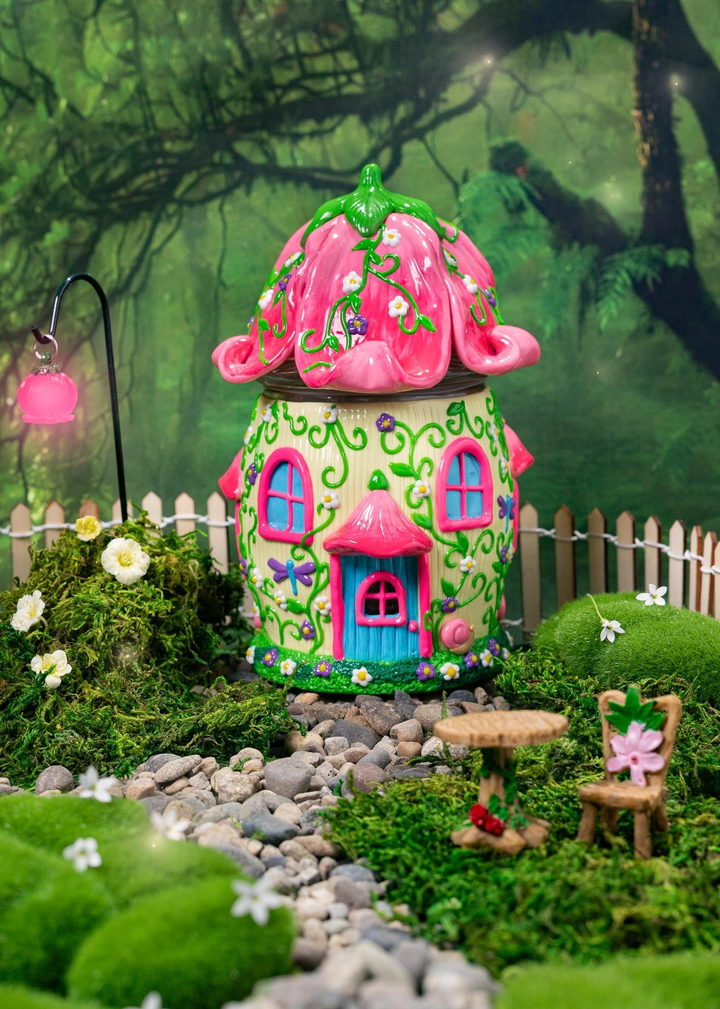FAIRY HOUSE STASH JAR