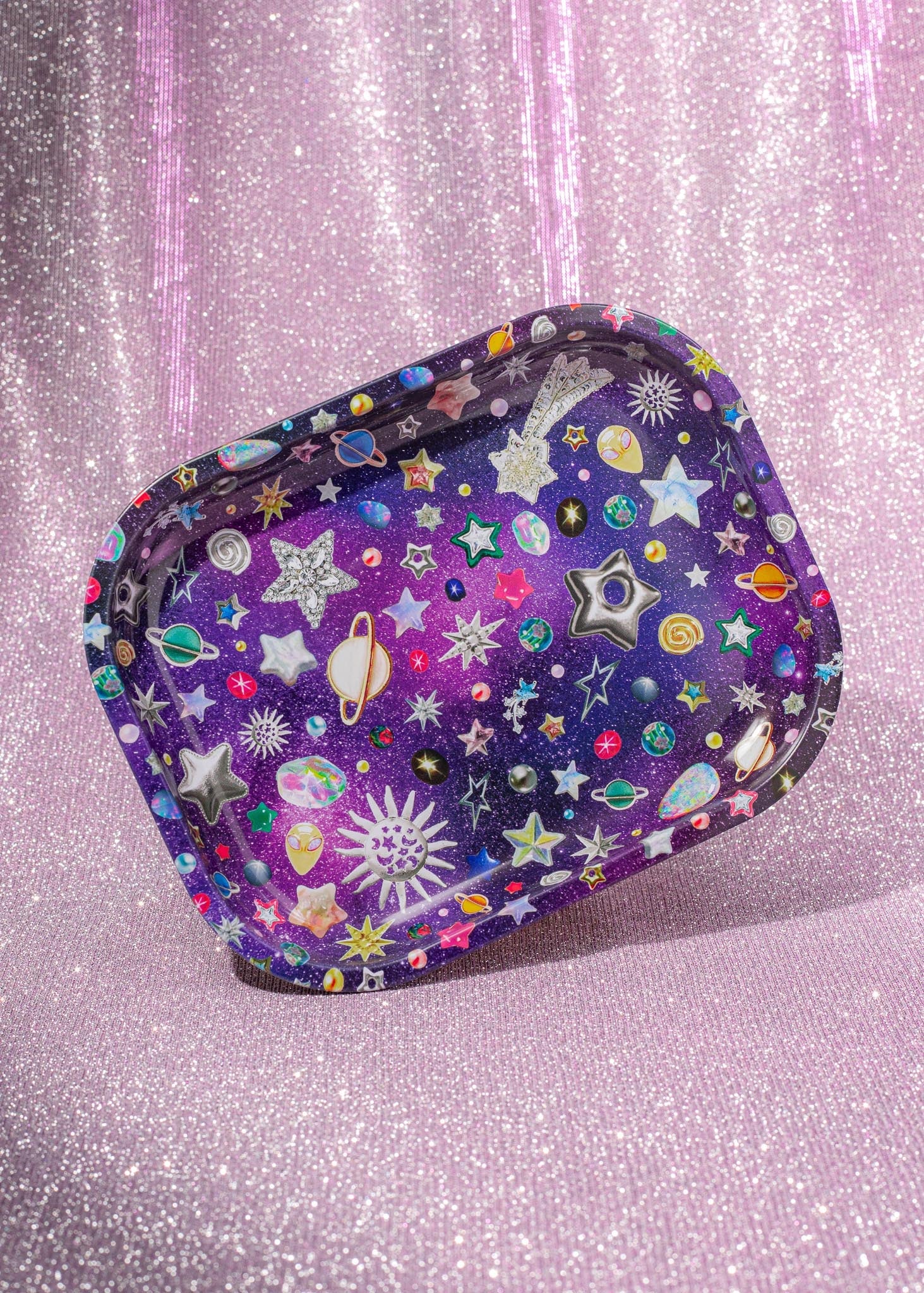 COSMIC CHARMS ROLLING TRAY