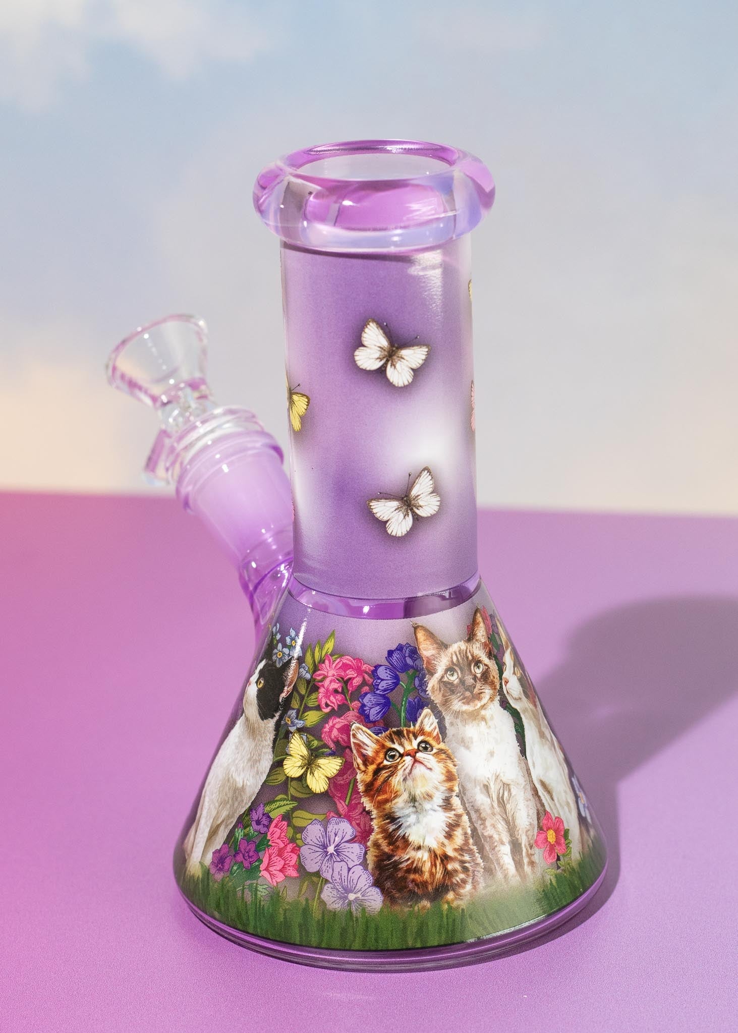CAT GARDEN BONG 6"