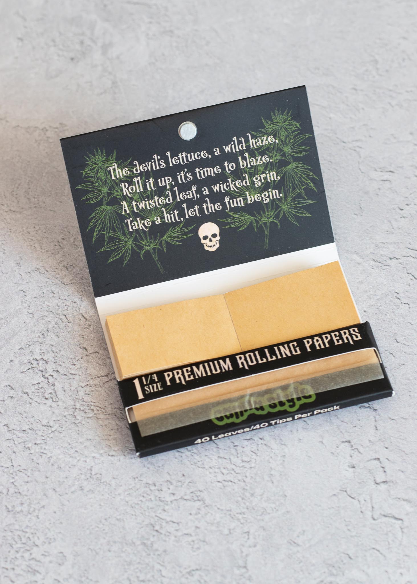 devil's lettuce rolling papers