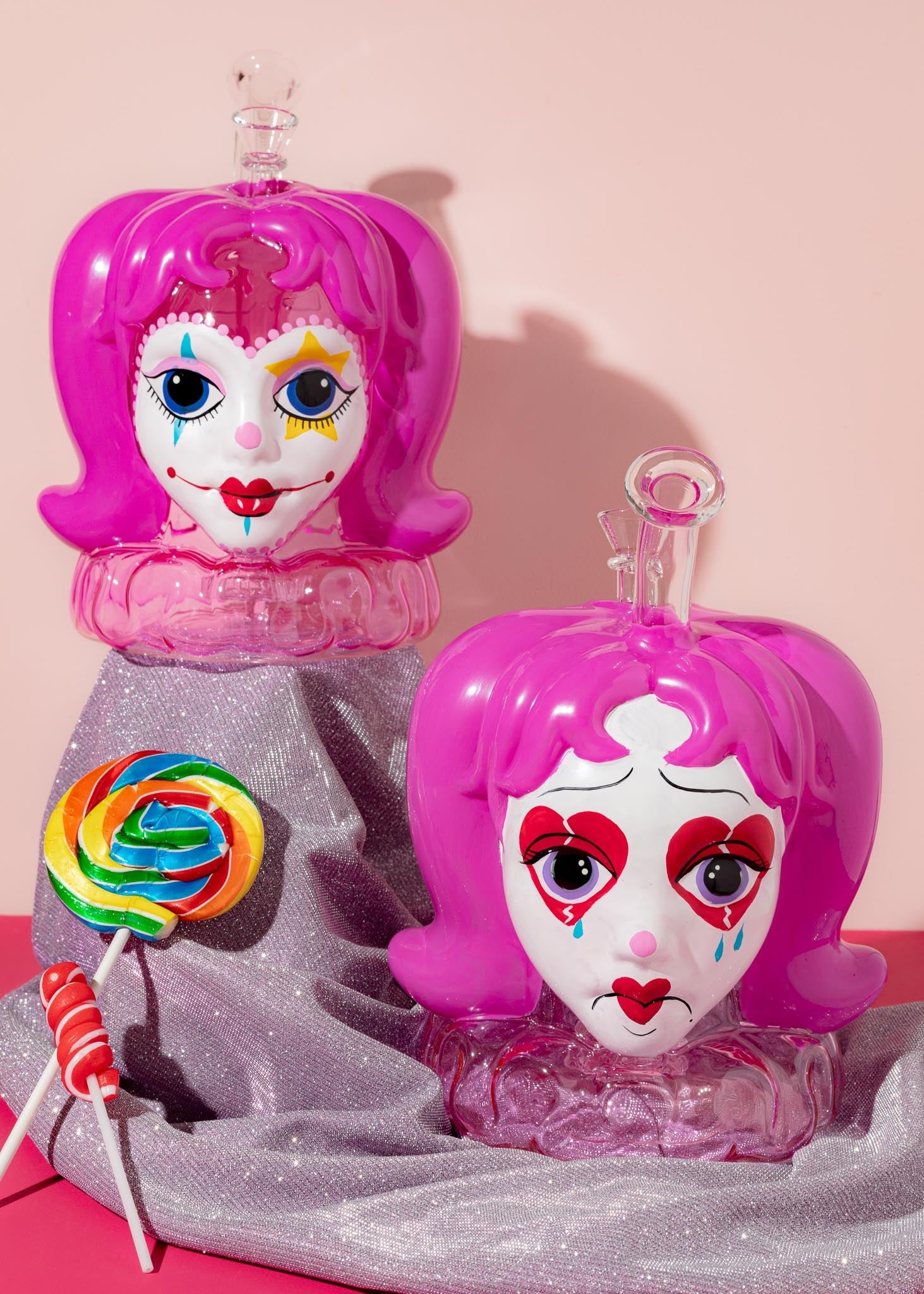 TWO FACED CLOWN BONG