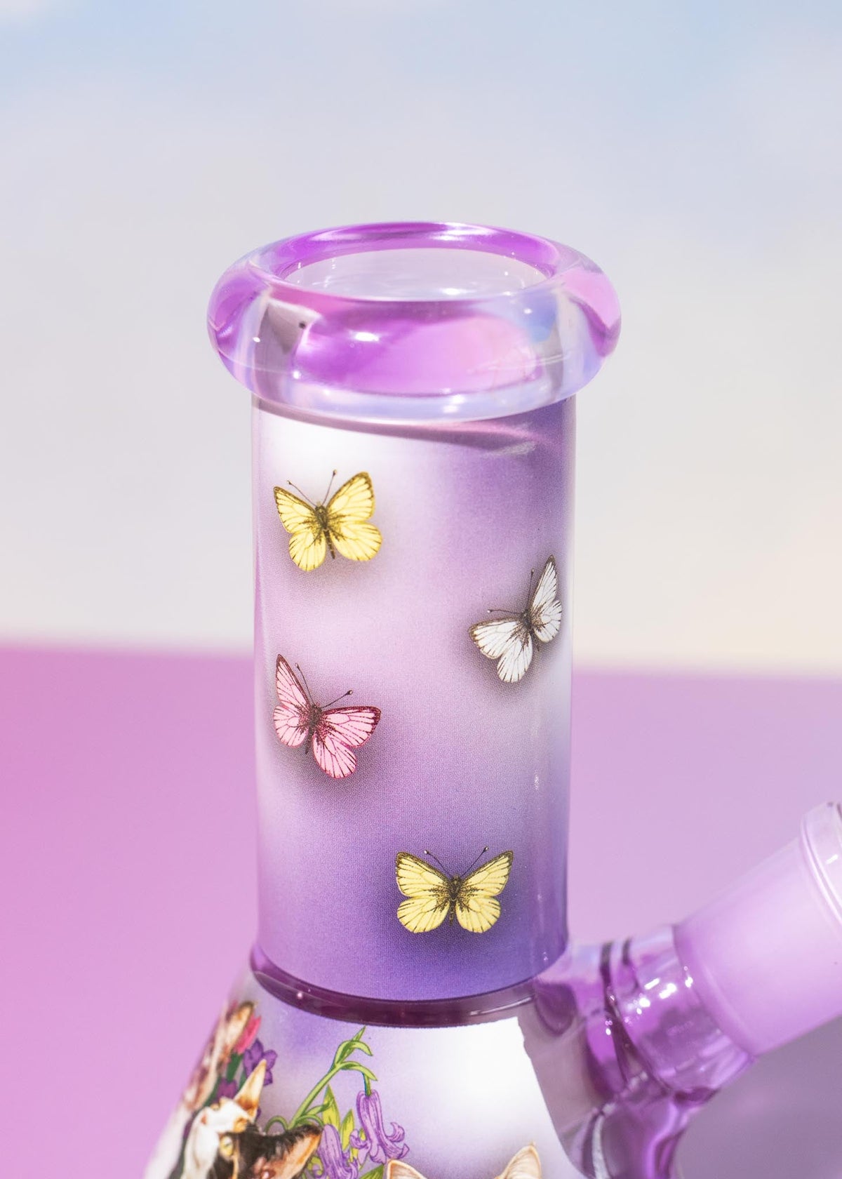 CAT GARDEN BONG 6"