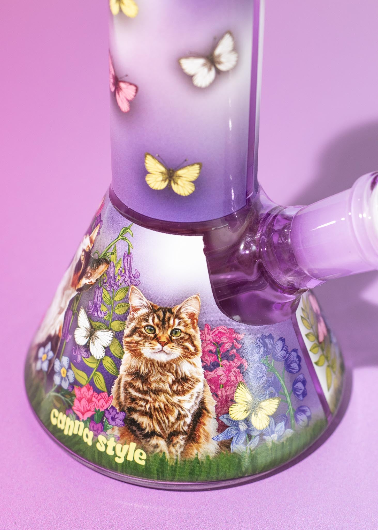 CAT GARDEN BONG 6"