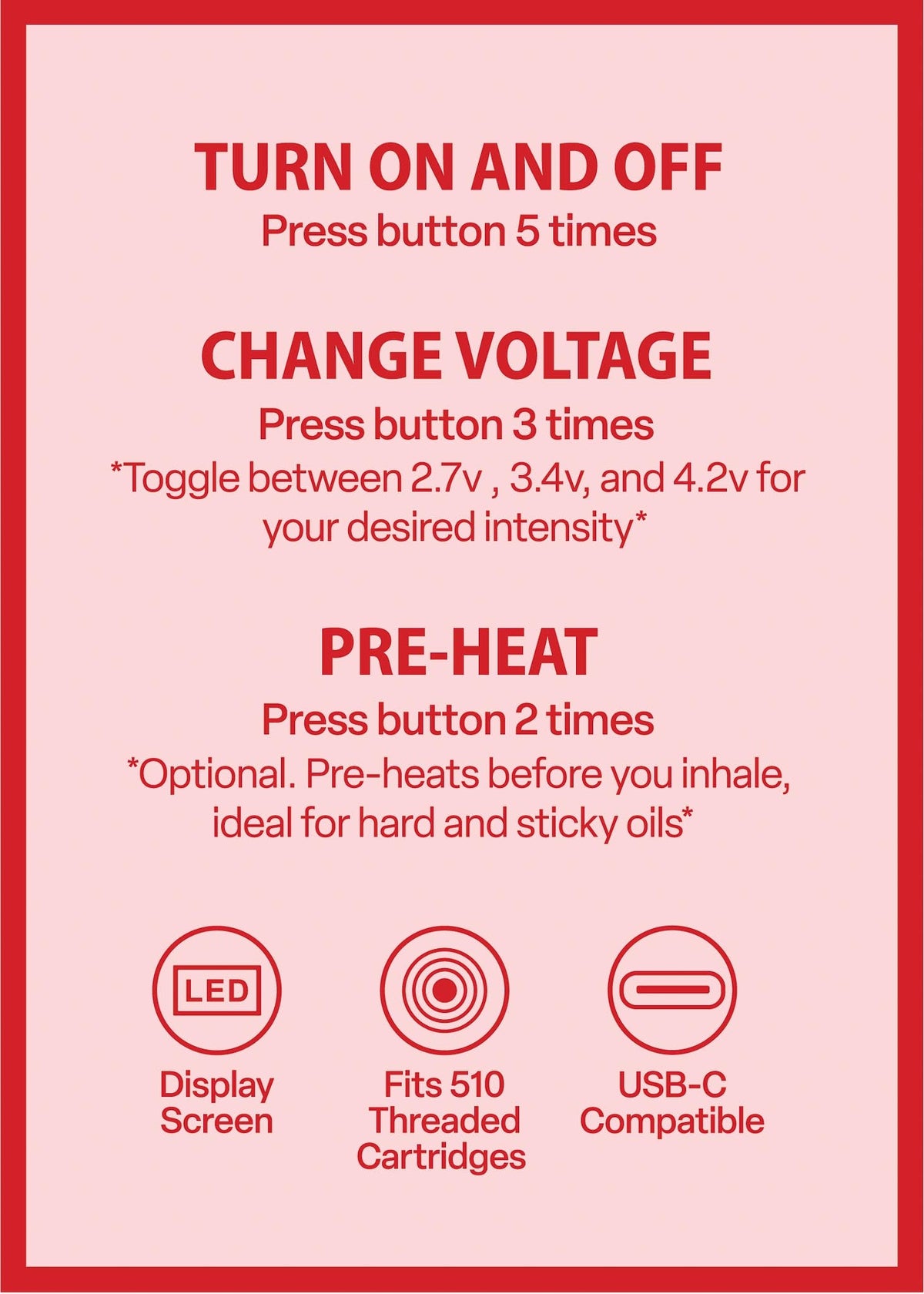 CHERRY PEN BATTERY