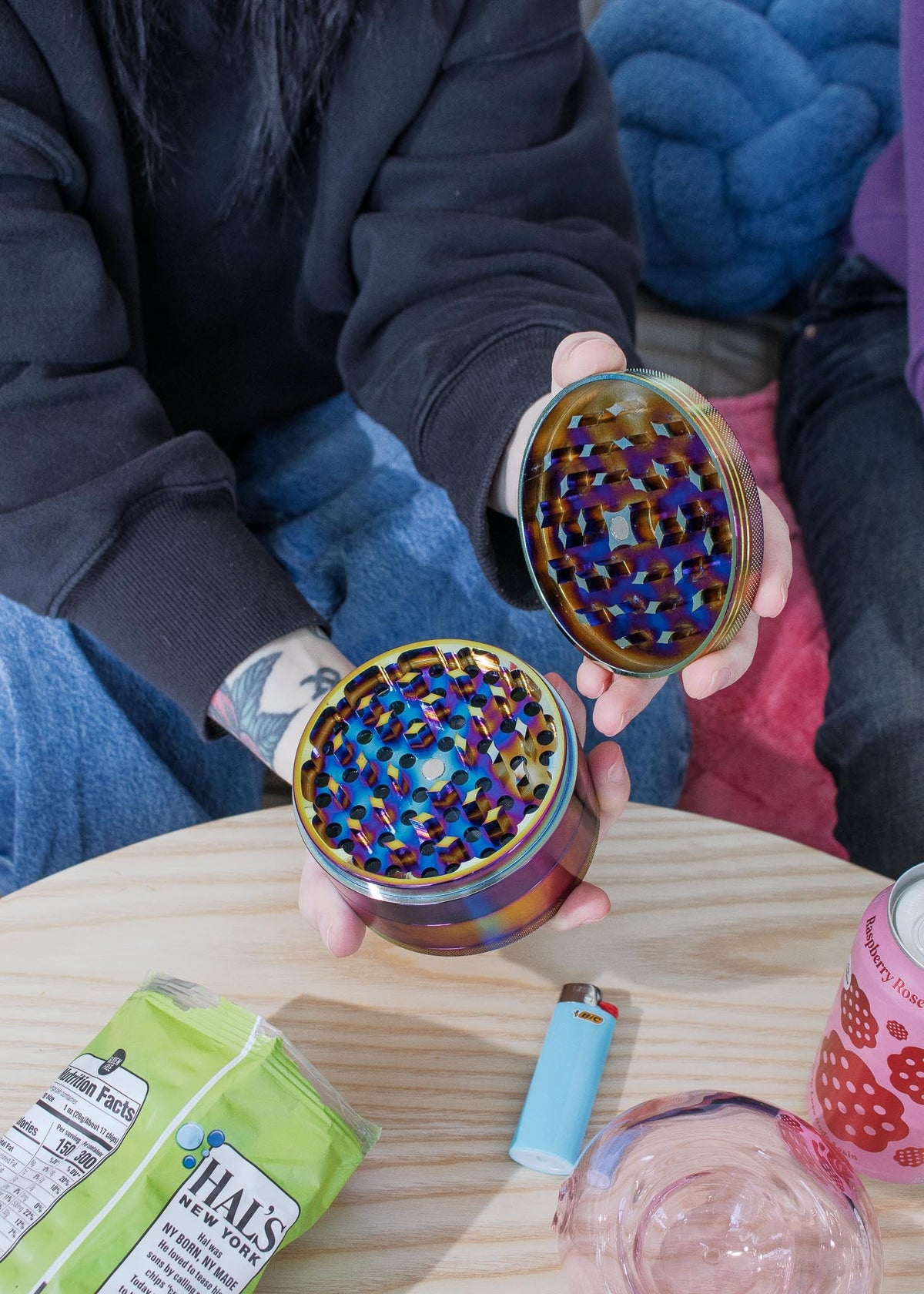 XXL RAINBOW METALLIC GRINDER