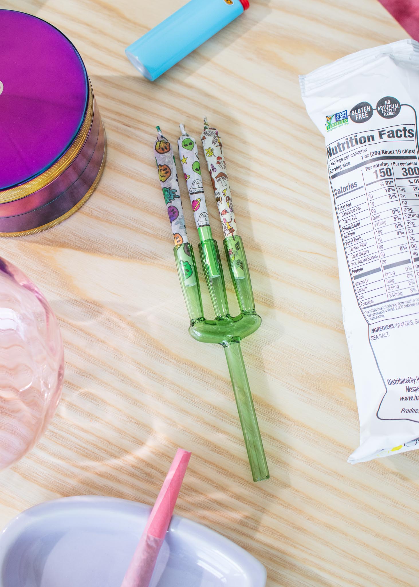 TRIPLE JOINT HOLDER - GREEN