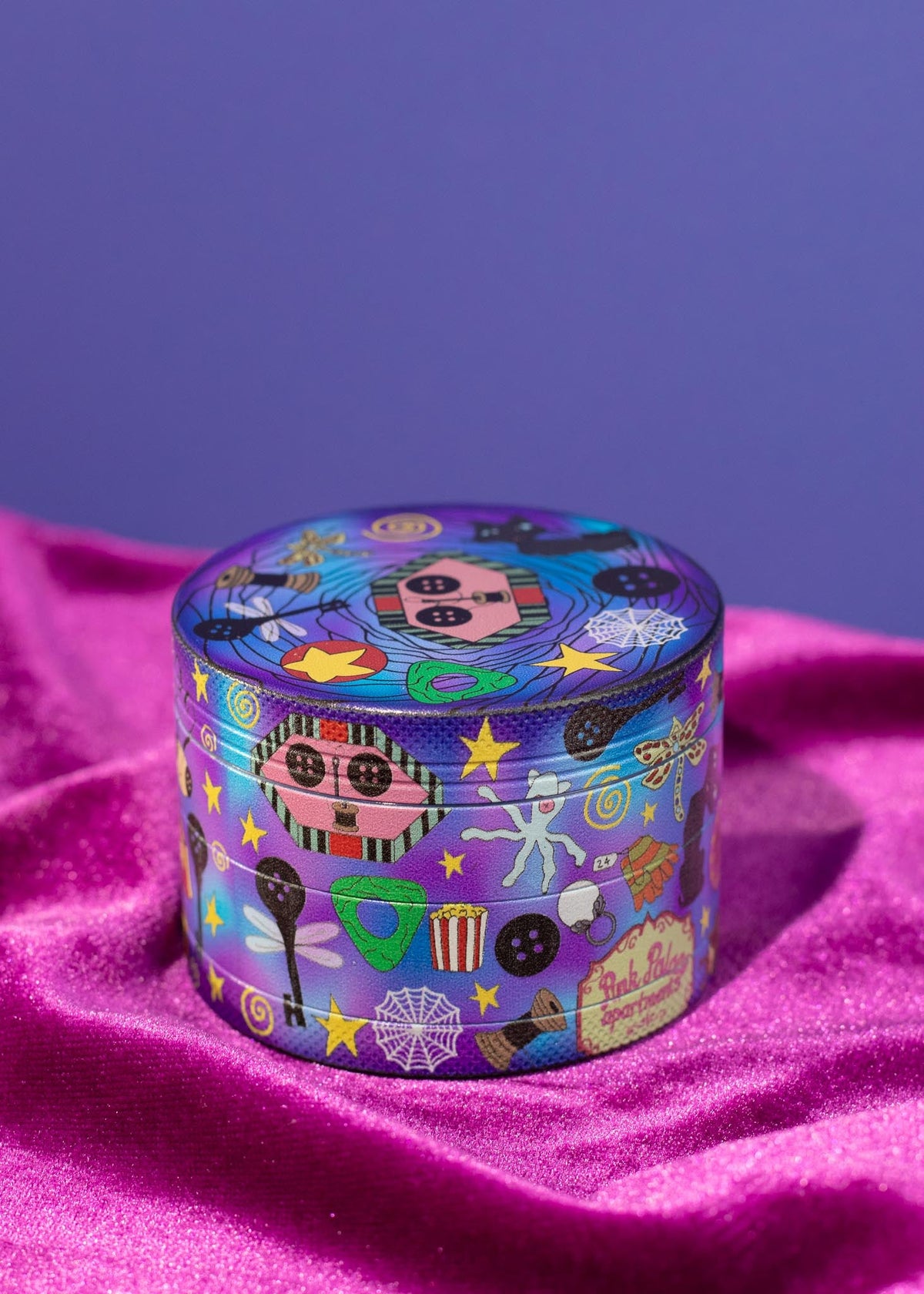 button eyes grinder
