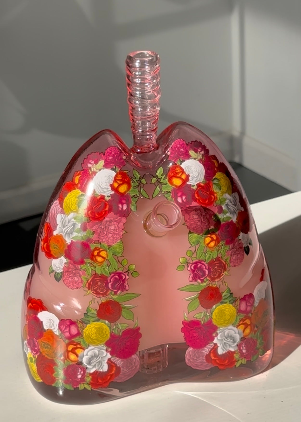 FLORAL LUNG BONG