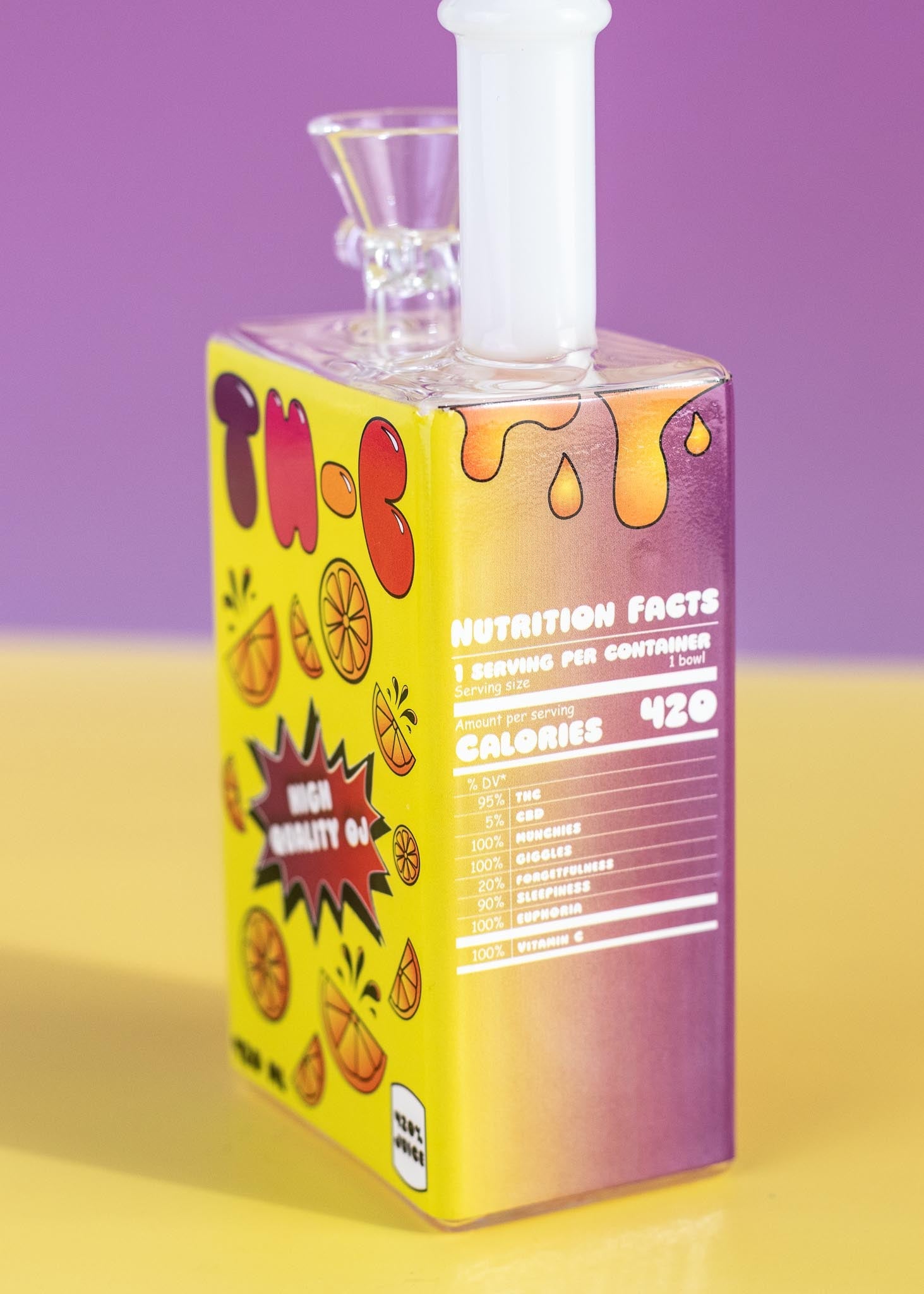 orange juice box bong