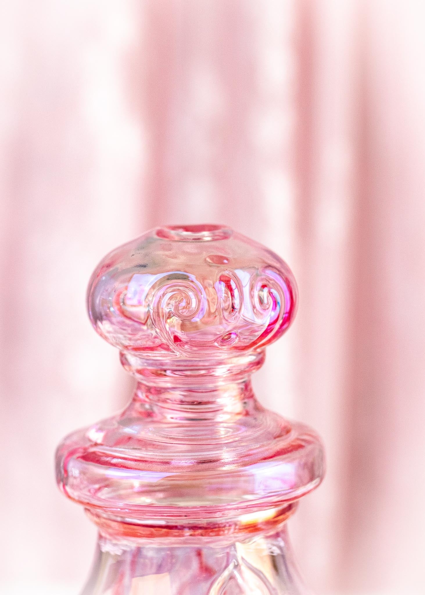 pink perfume bottle bong