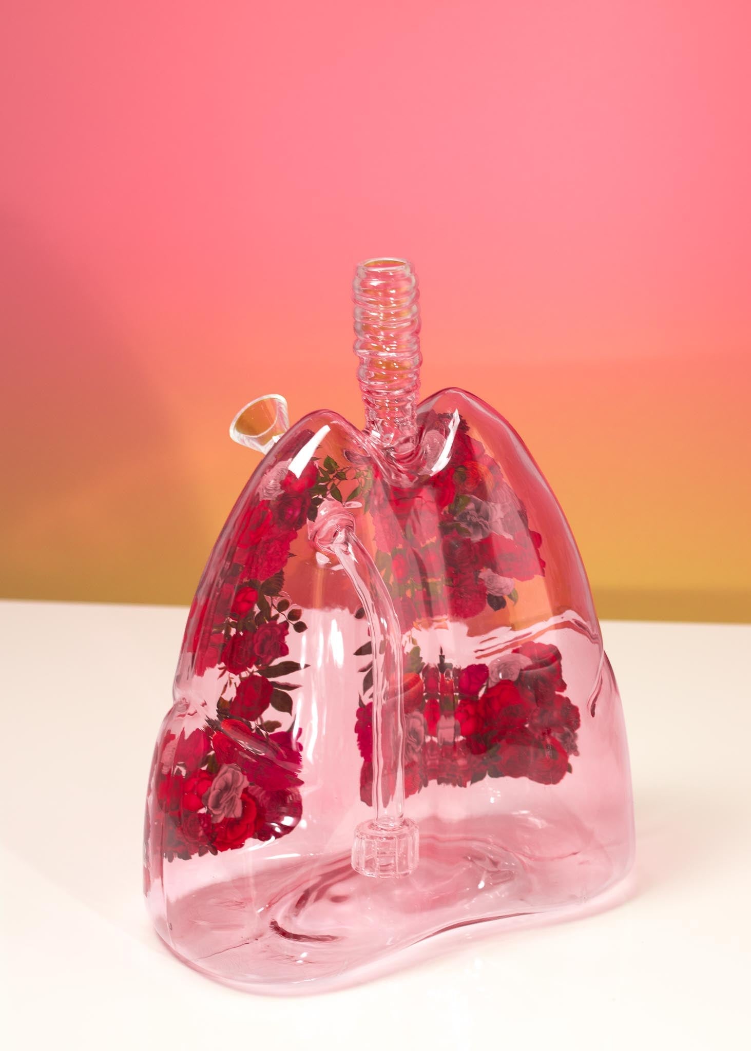 FLORAL LUNG BONG