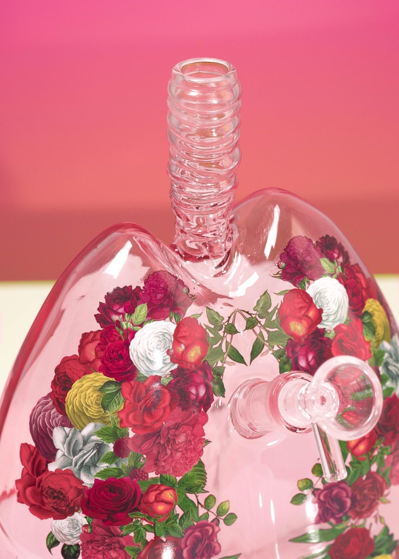 FLORAL LUNG BONG