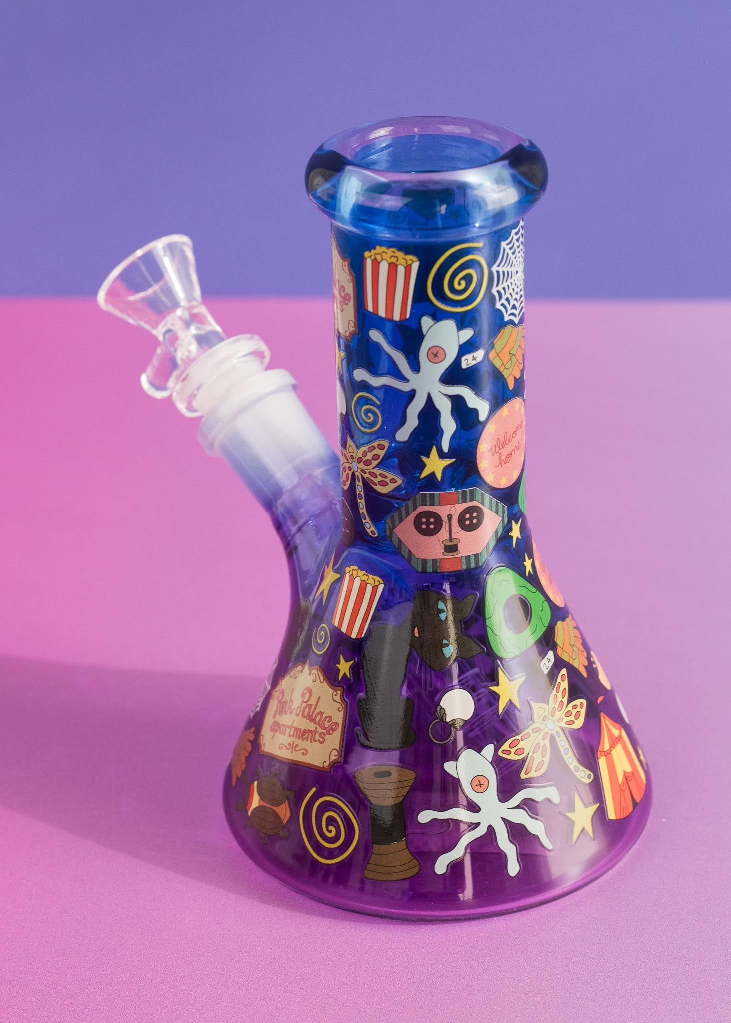 BUTTON EYES BONG 6”