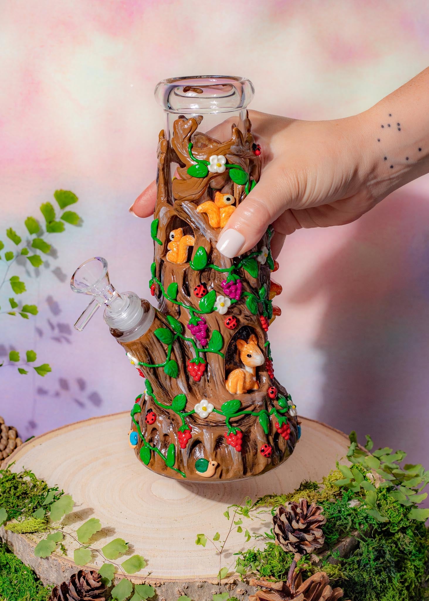 WOODLAND CREATURES BONG