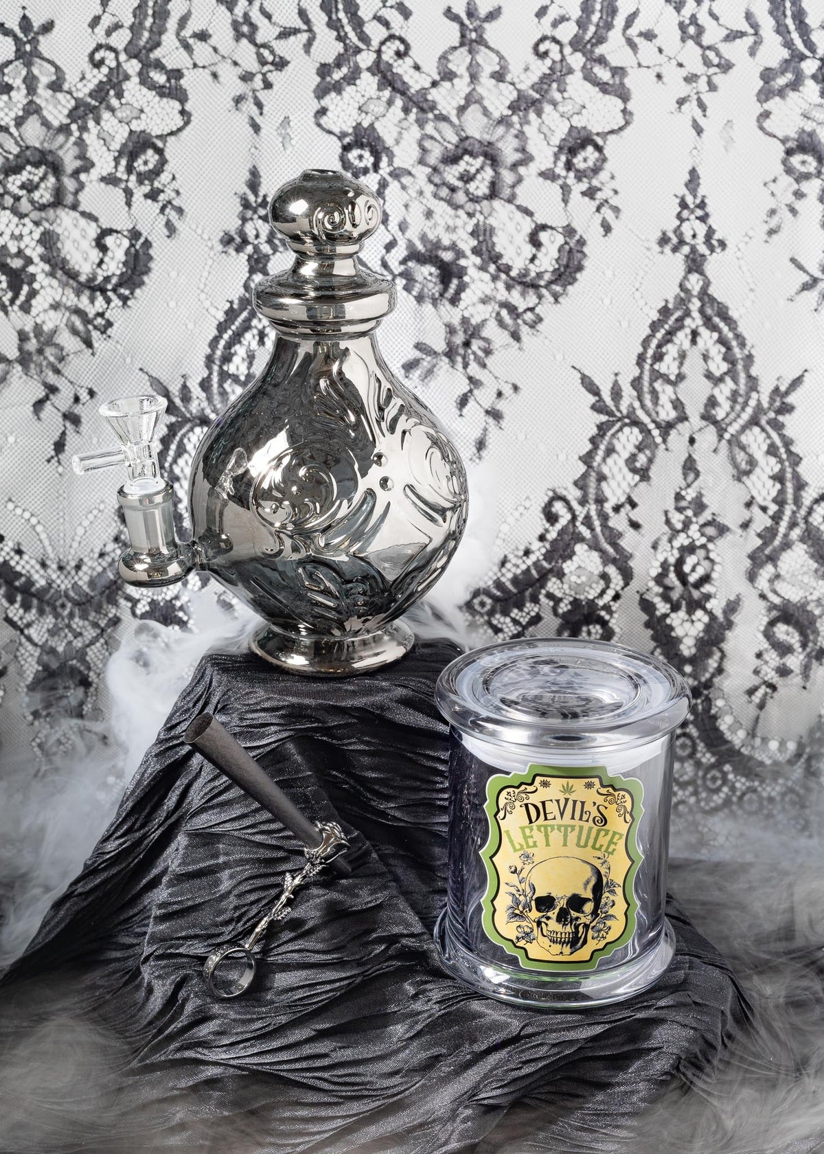 GOTHIC PERFUME BOTTLE BONG