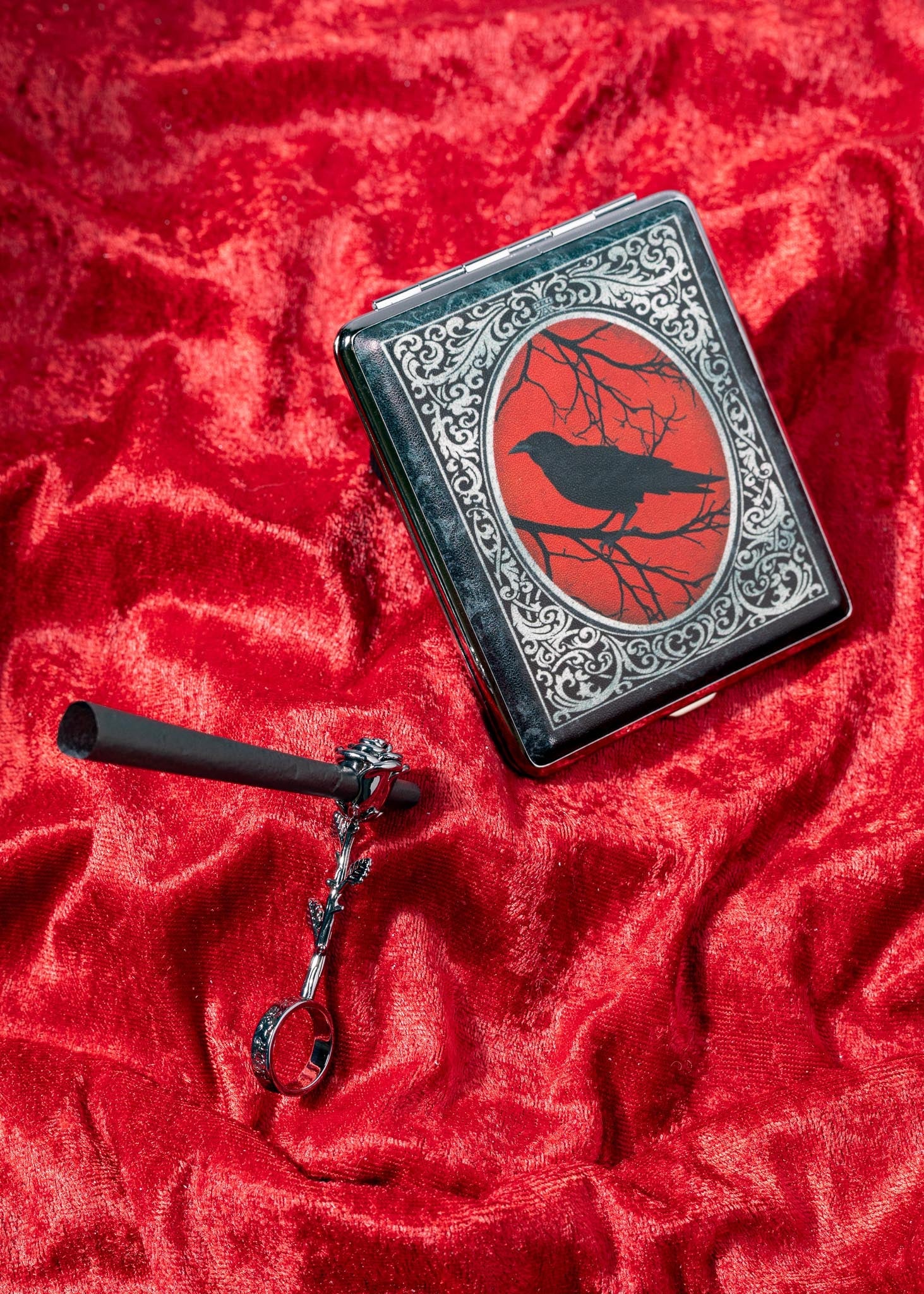 GUNMETAL ROSE JOINT HOLDER