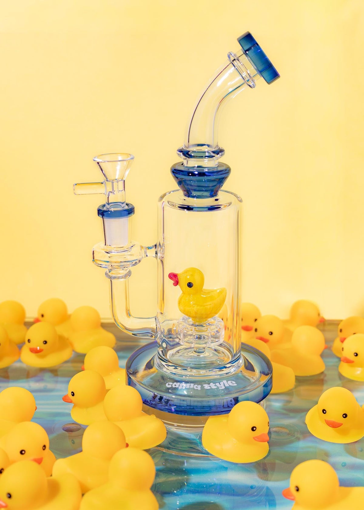 RUBBER DUCK FIGURINE BONG