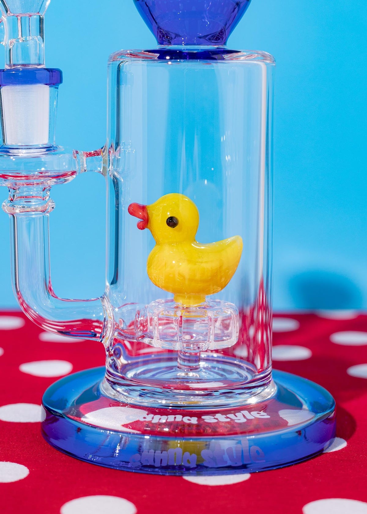 RUBBER DUCK FIGURINE BONG