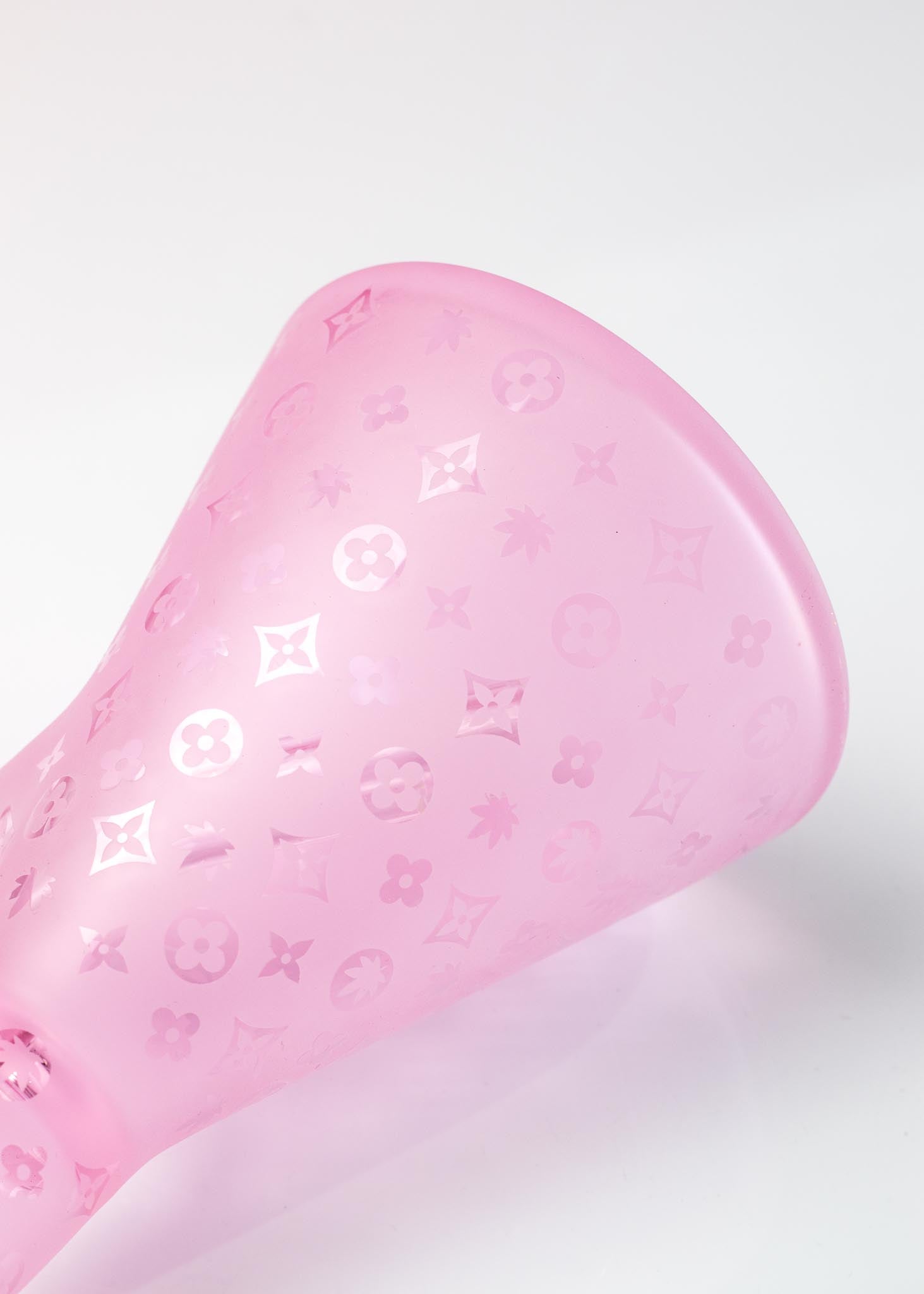 PINK DESIGNER BONG 10"